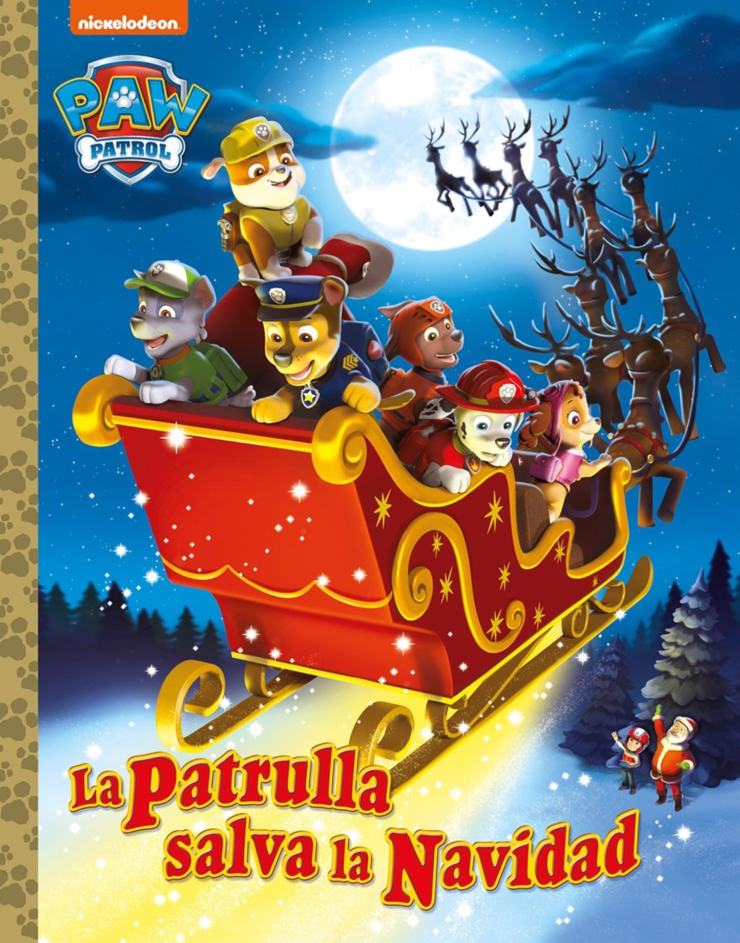 Libro: Paw Patrol | Patrulla Canina. Un cuento - La Patrulla salva la Navidad