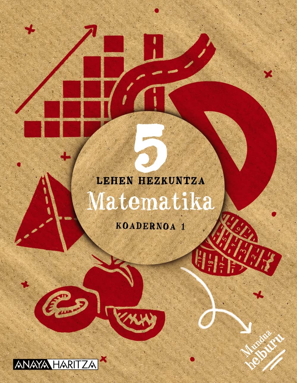Libro: Matematika 5. Koadernoa 1.