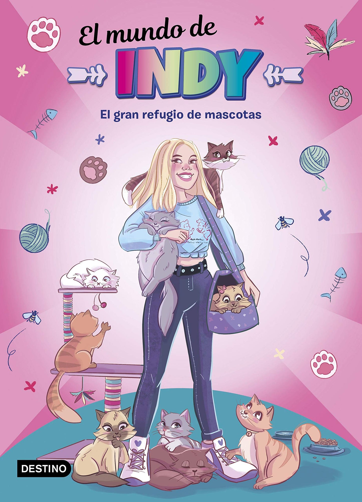 Libro: El Mundo de Indy. El gran refugio de mascotas: 3 (Jóvenes influencers)