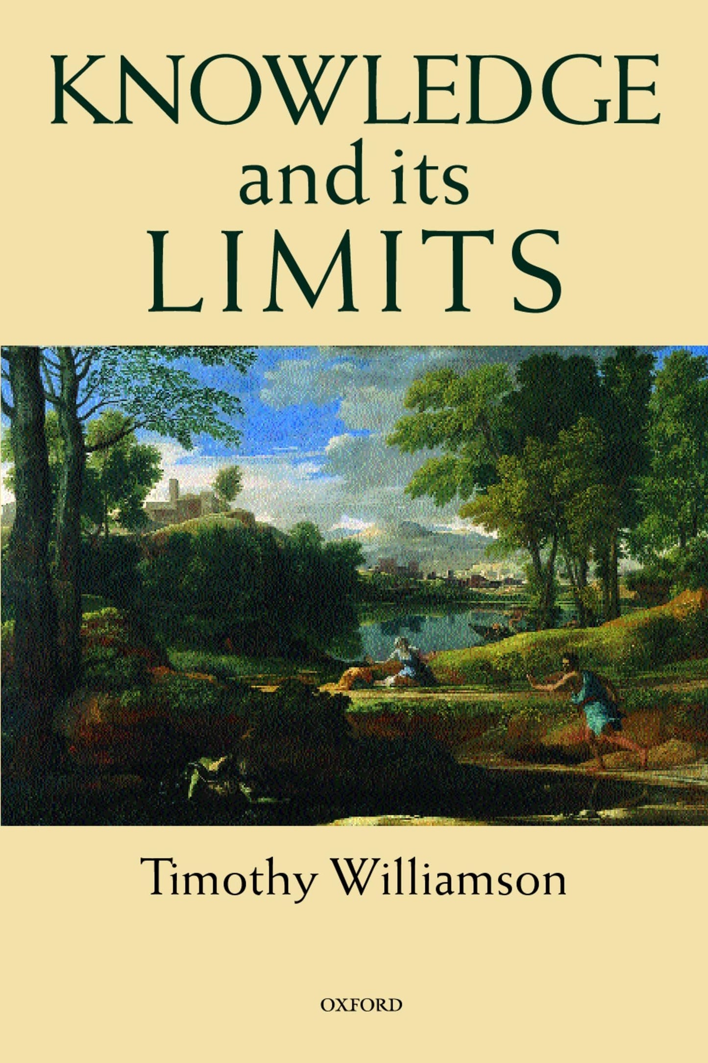 Libro: WILLIAMSON:KNOWLEDGE & ITS LIMITS PAPER