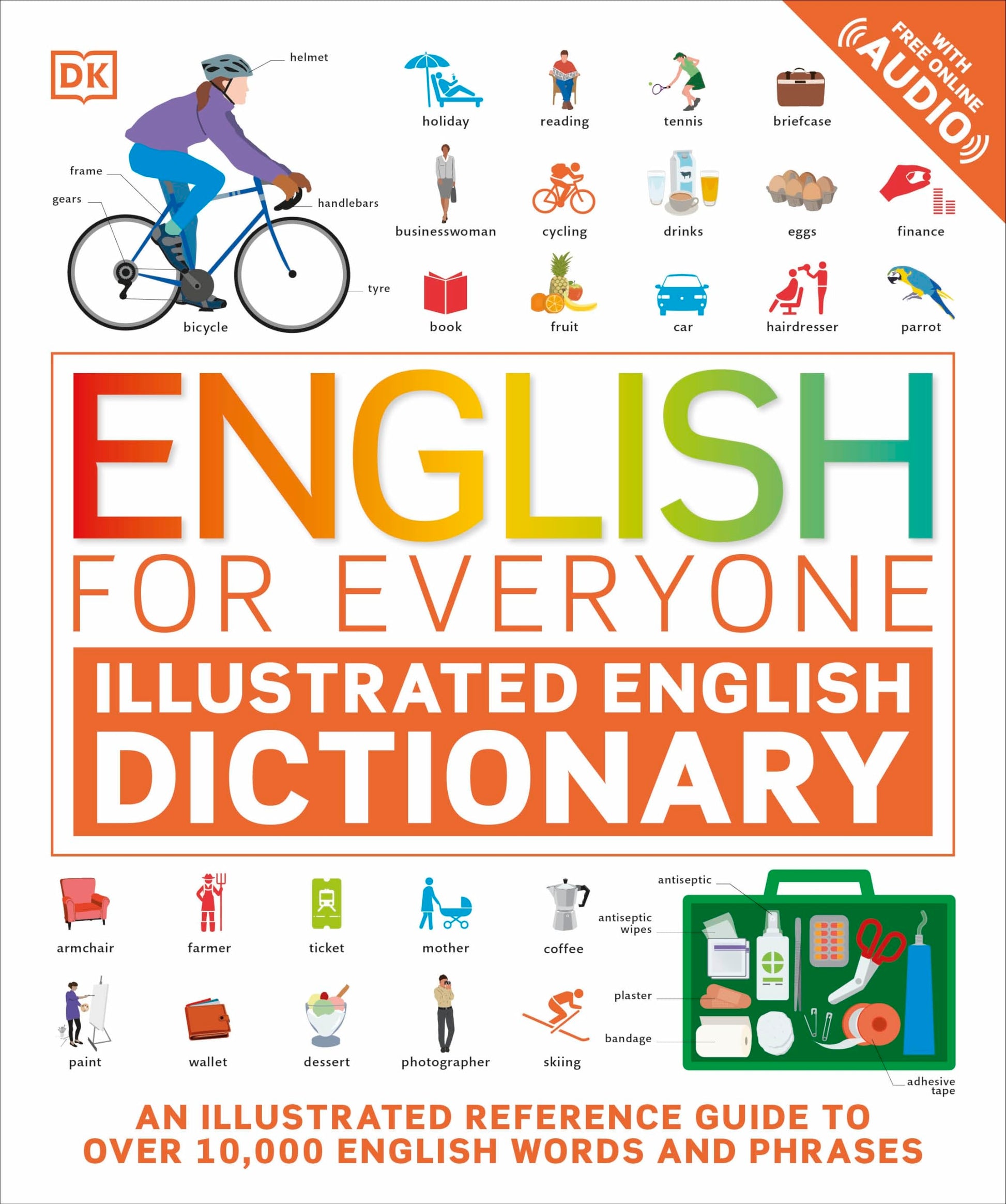Libro: English for Everyone Illustrated English Dictionary with Free Online Audio: An Illustrated Reference Guide to Over 10,000 English Words and Phrases