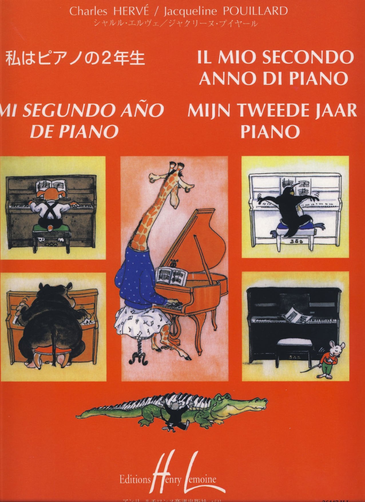 Libro: Pouillard: Mi segundo ano de piano - Il mio secondo anno di piano