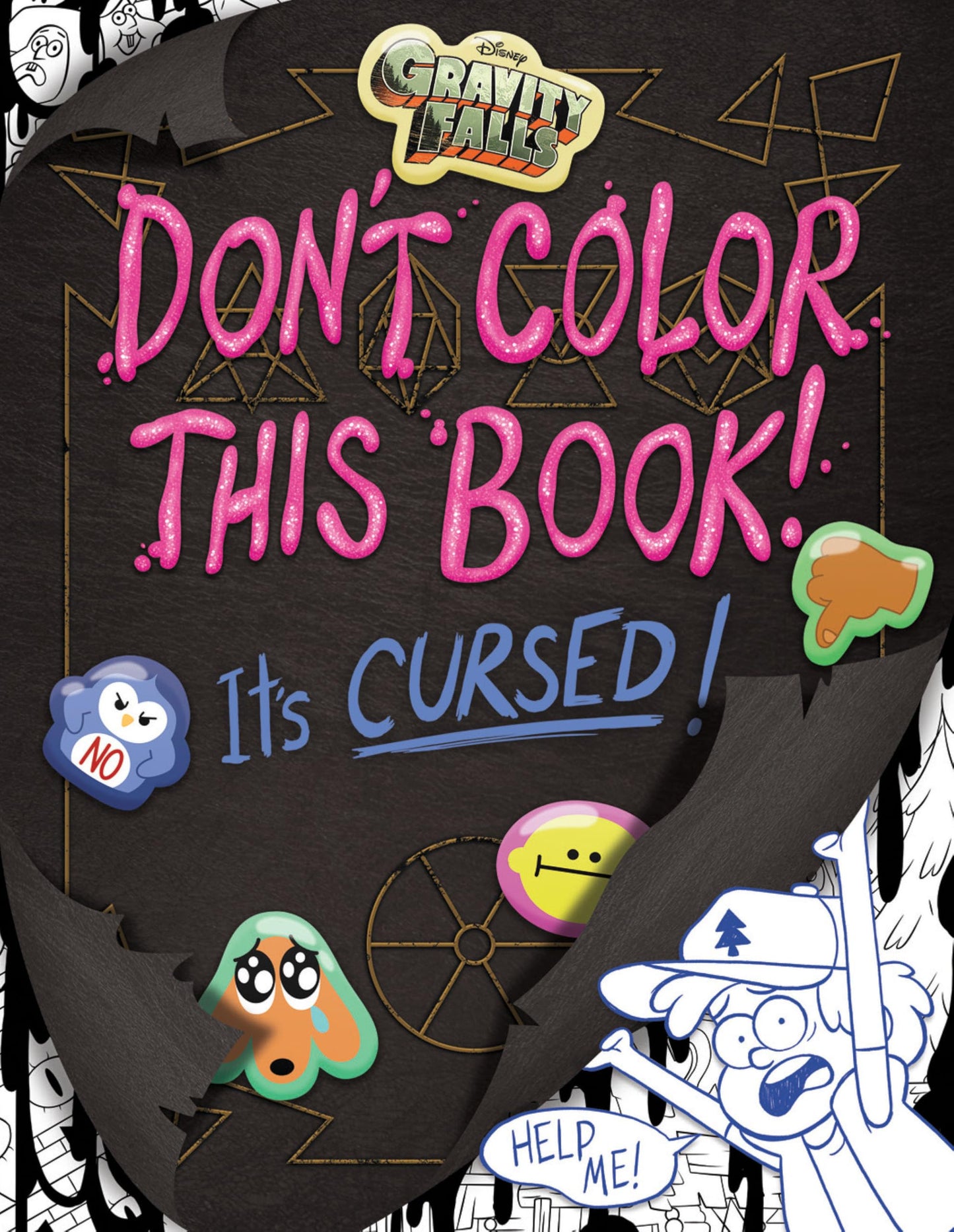 Libro: Gravity Falls: Don't Color This Book!: It's Cursed!