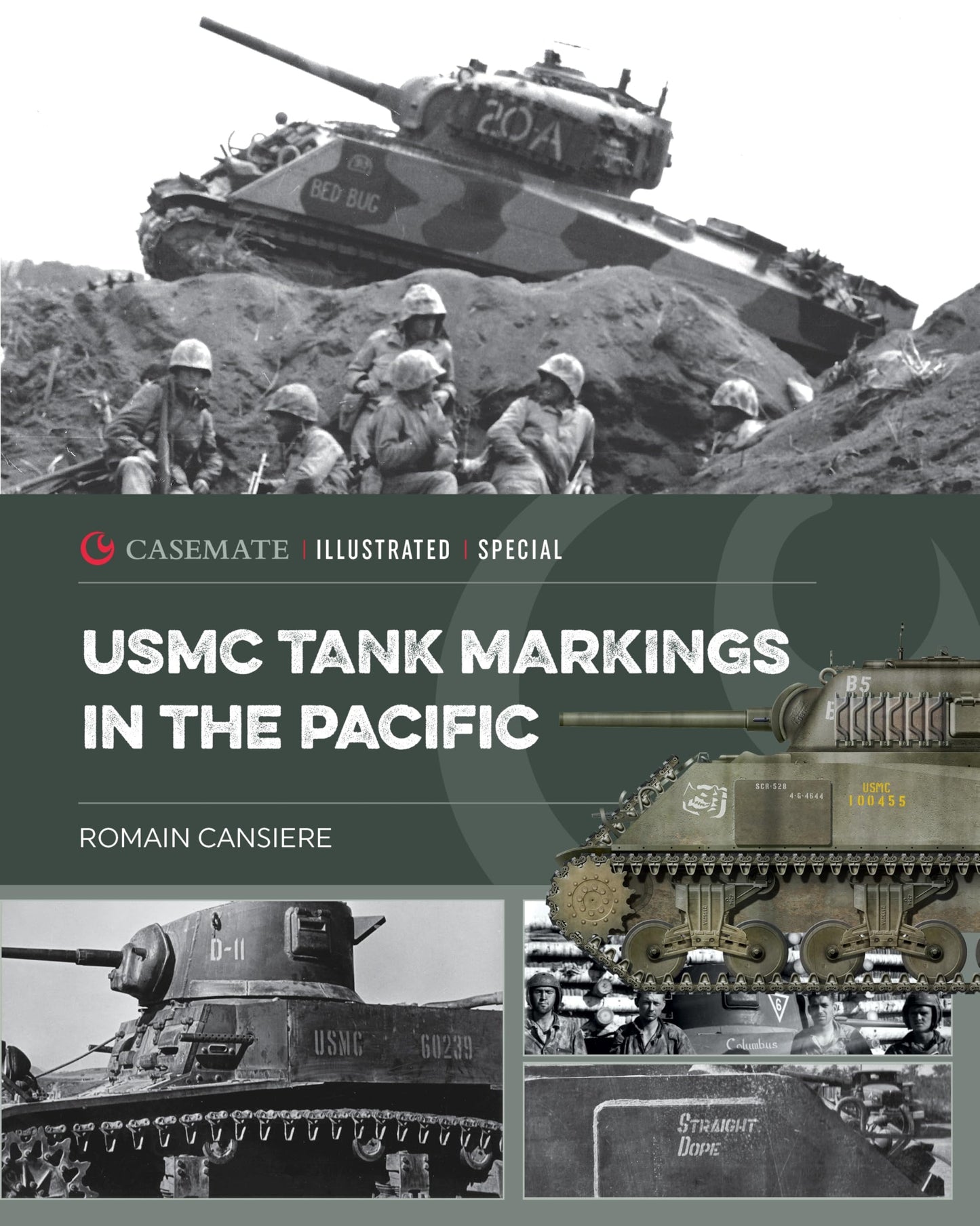 Libro: USMC Tank Markings in the Pacific (Casemate Illustrated Special)