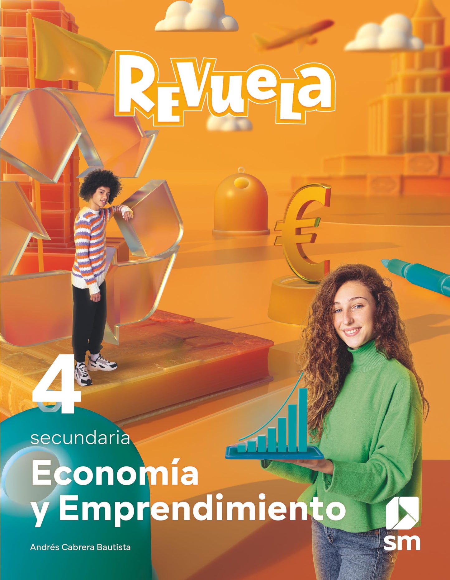 Libro: Economía y emprendimiento. 4 Secundaria. Revuela