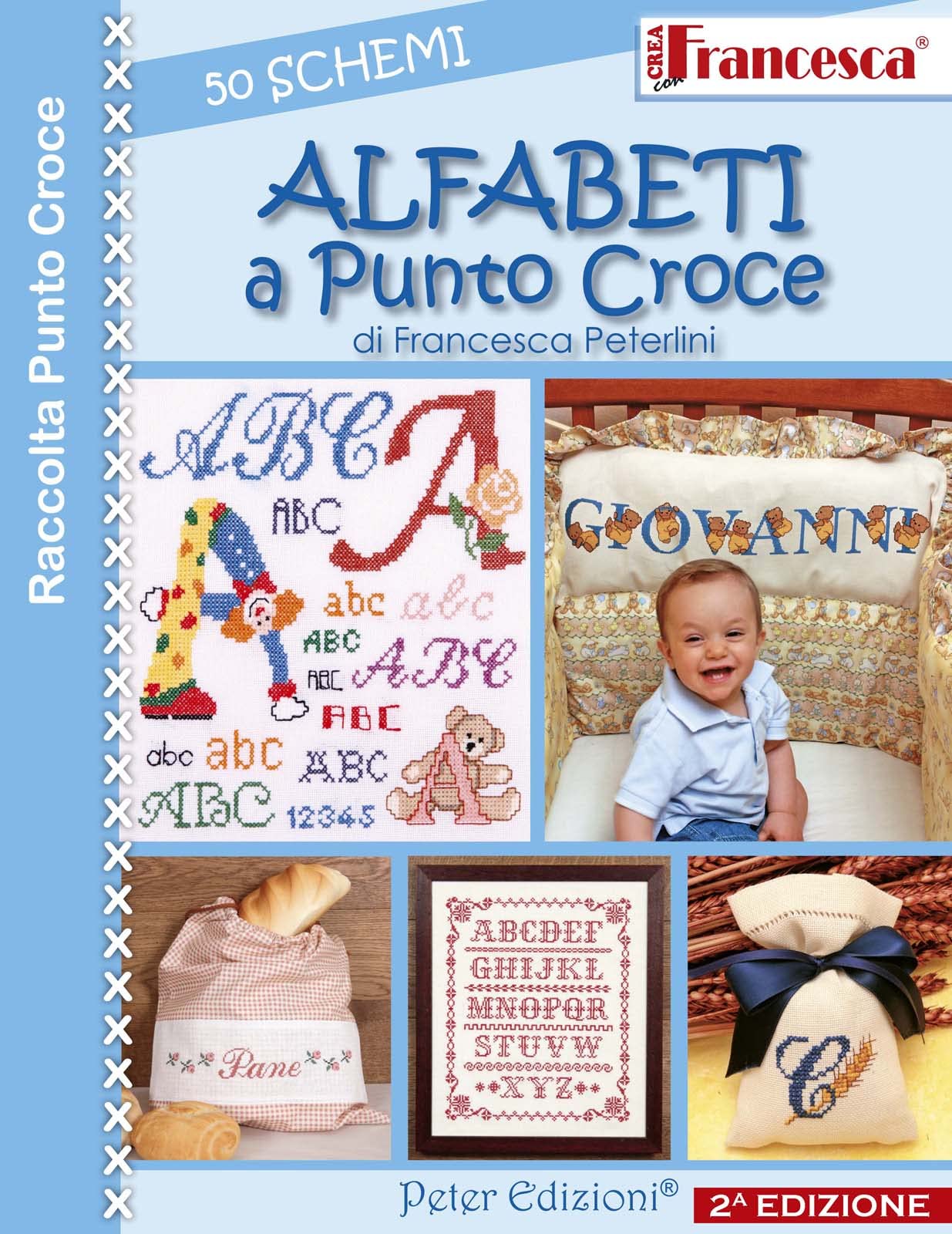 Libro: Alfabeti a punto croce. 50 schemi