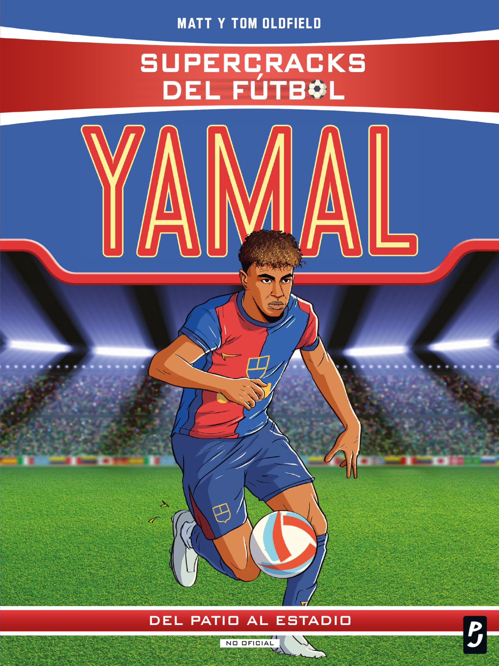 Libro: Supercracks del fútbol. Lamine Yamal