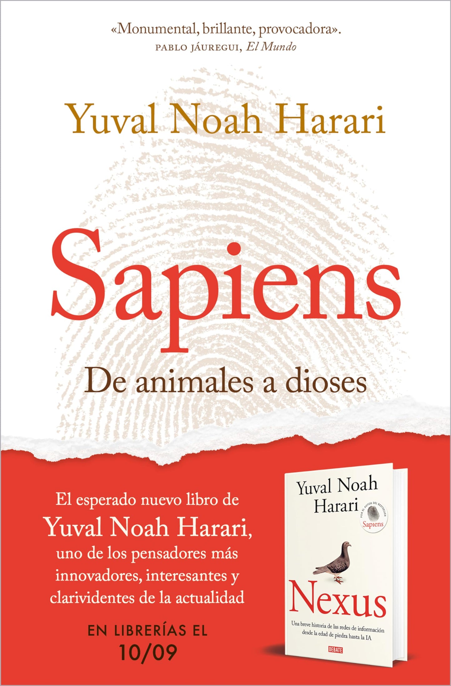 Sapiens. De animales a dioses: Una breve historia de la humanidad (Best Seller)