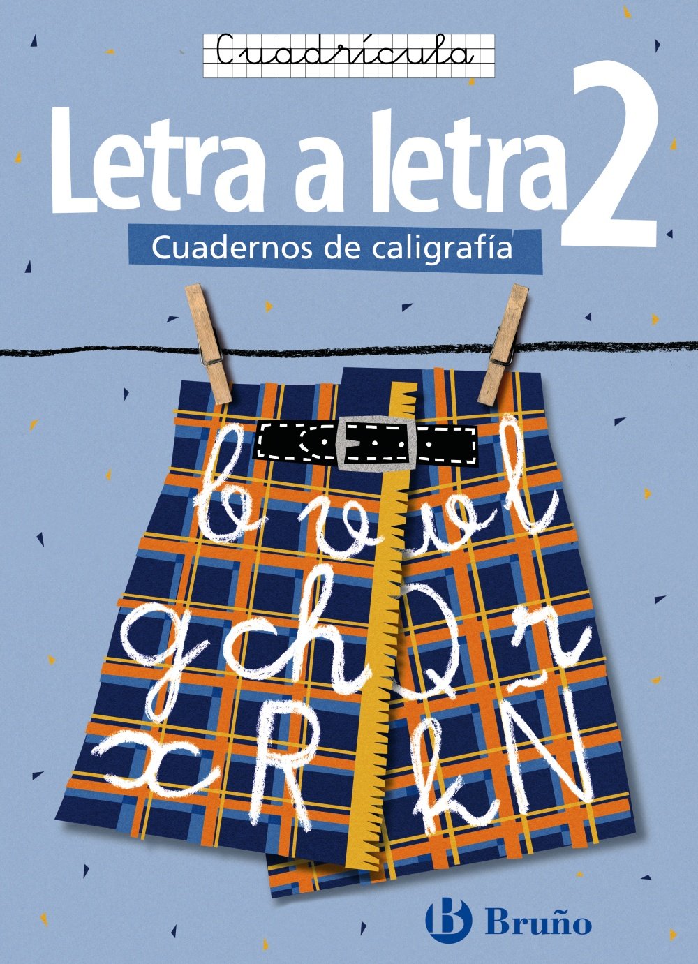 Libro: Caligrafía Letra a letra Cuadrícula 2