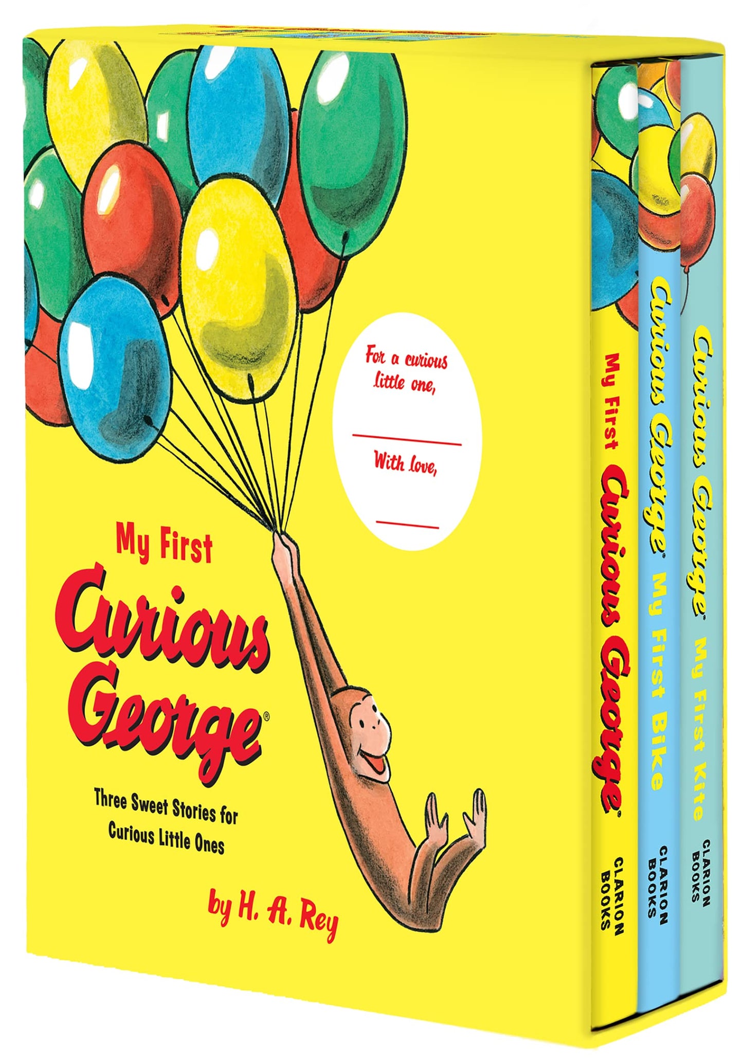 Libro: My First Curious George 3-Book Box Set: My First Curious George, Curious George: My First Bike, Curious George: My First Kite