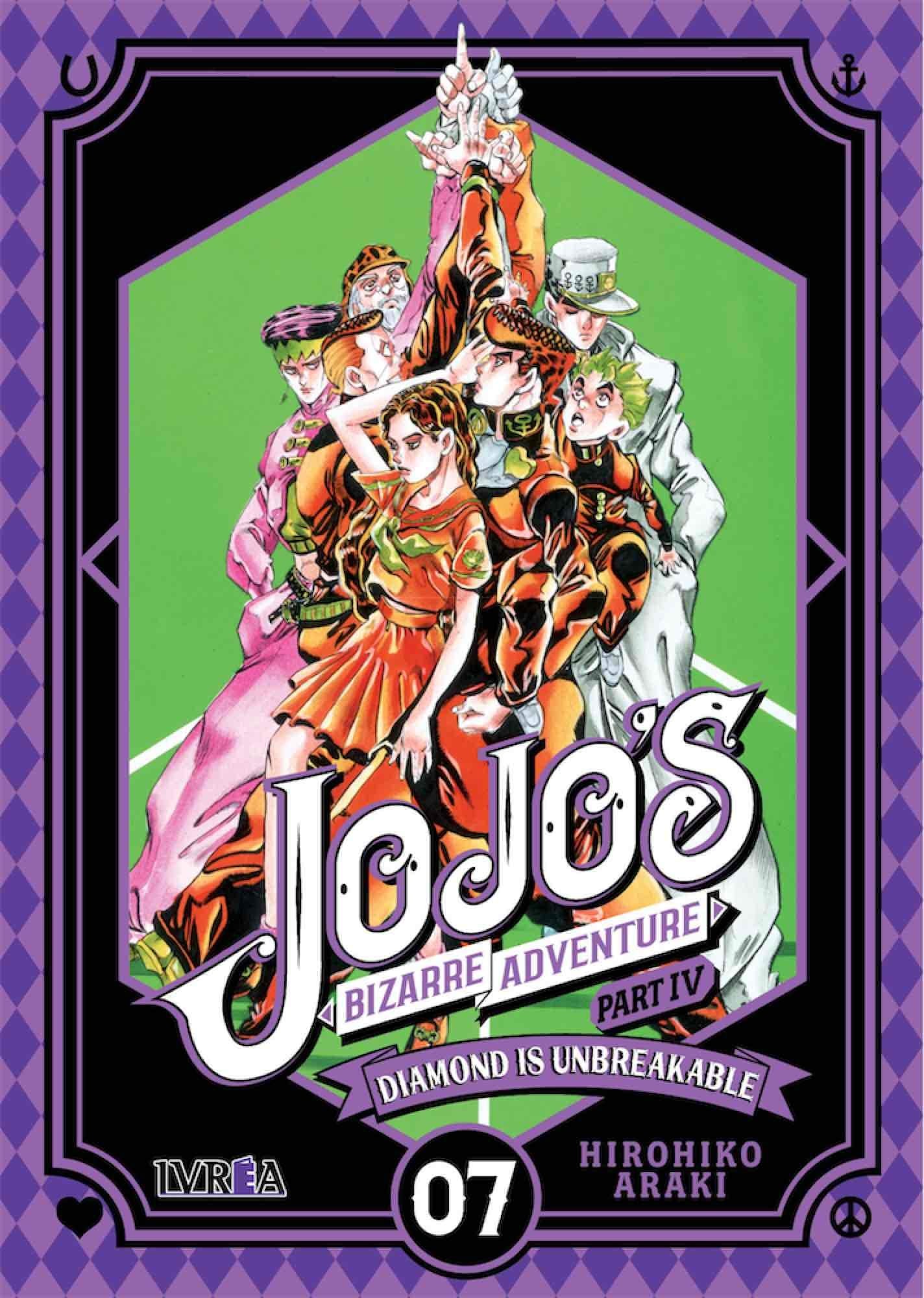 Libro: Jojo's Bizzarre Adventure Parte 4:Diamond is Unbreakeable 7
