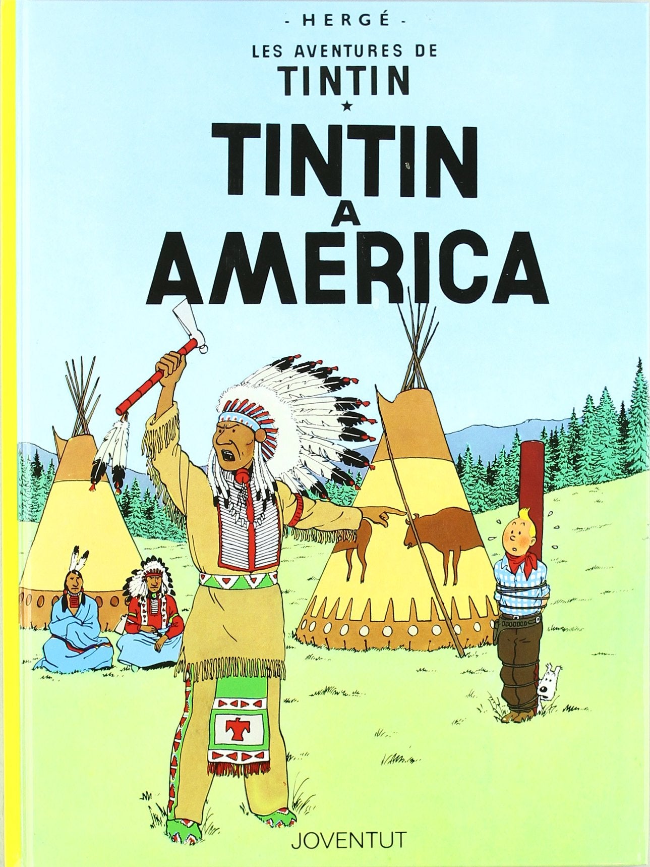 Libro: Tintín a Amèrica (LES AVENTURES DE TINTIN CATALA)