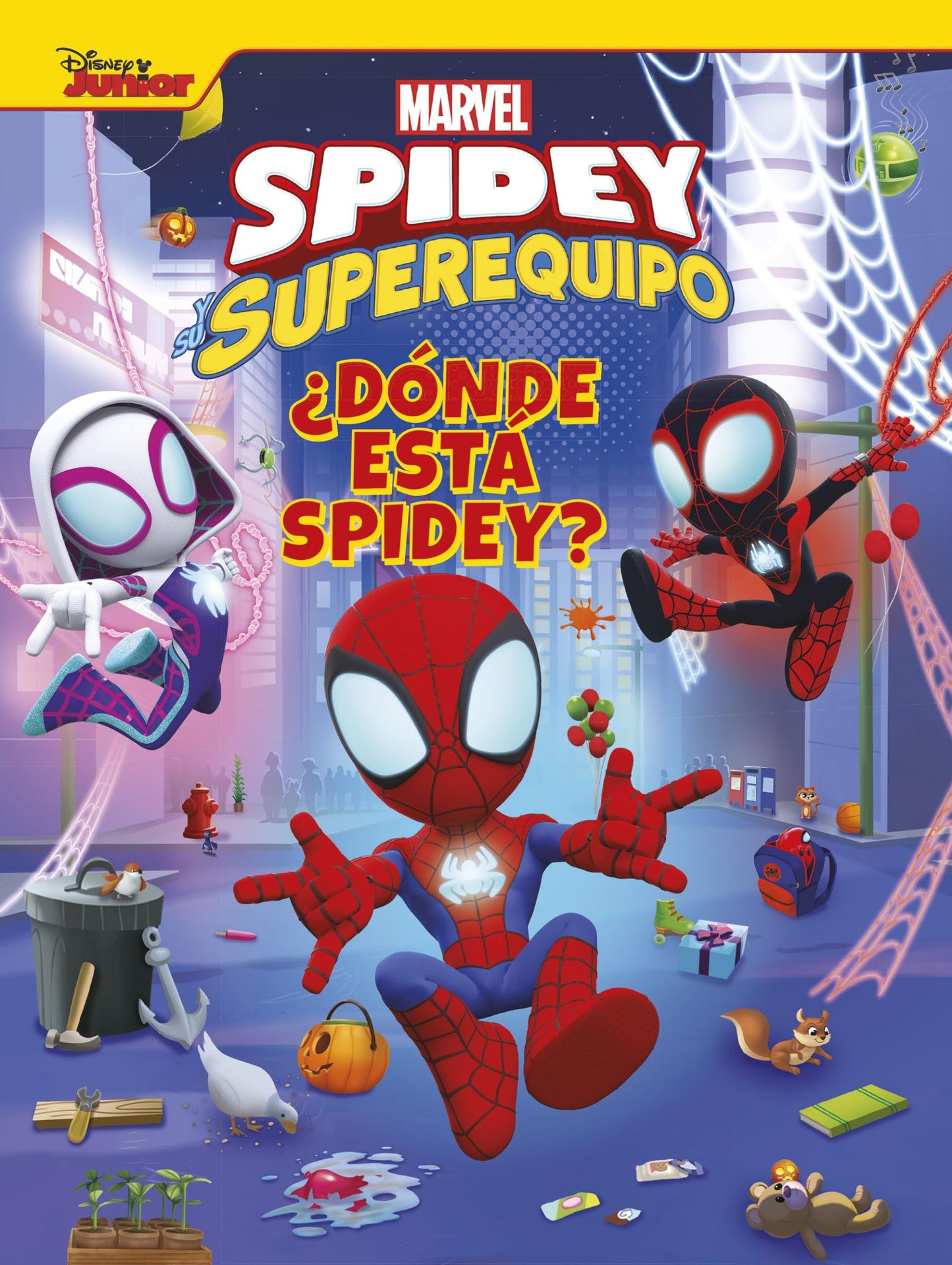 Libro: Spidey y su superequipo. ¿Dónde está Spidey?