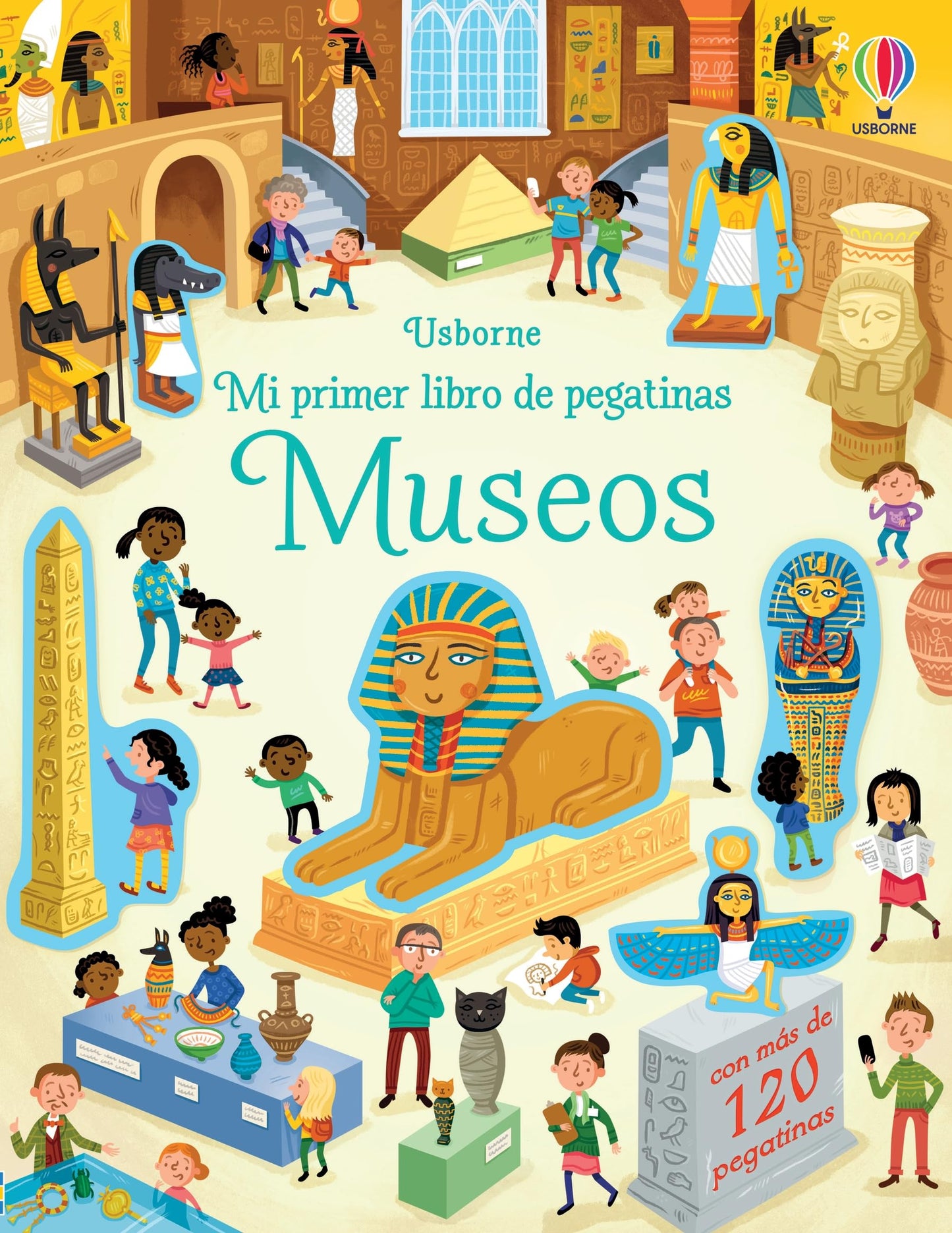Libro: Museos (Mi primer libro de pegatinas)