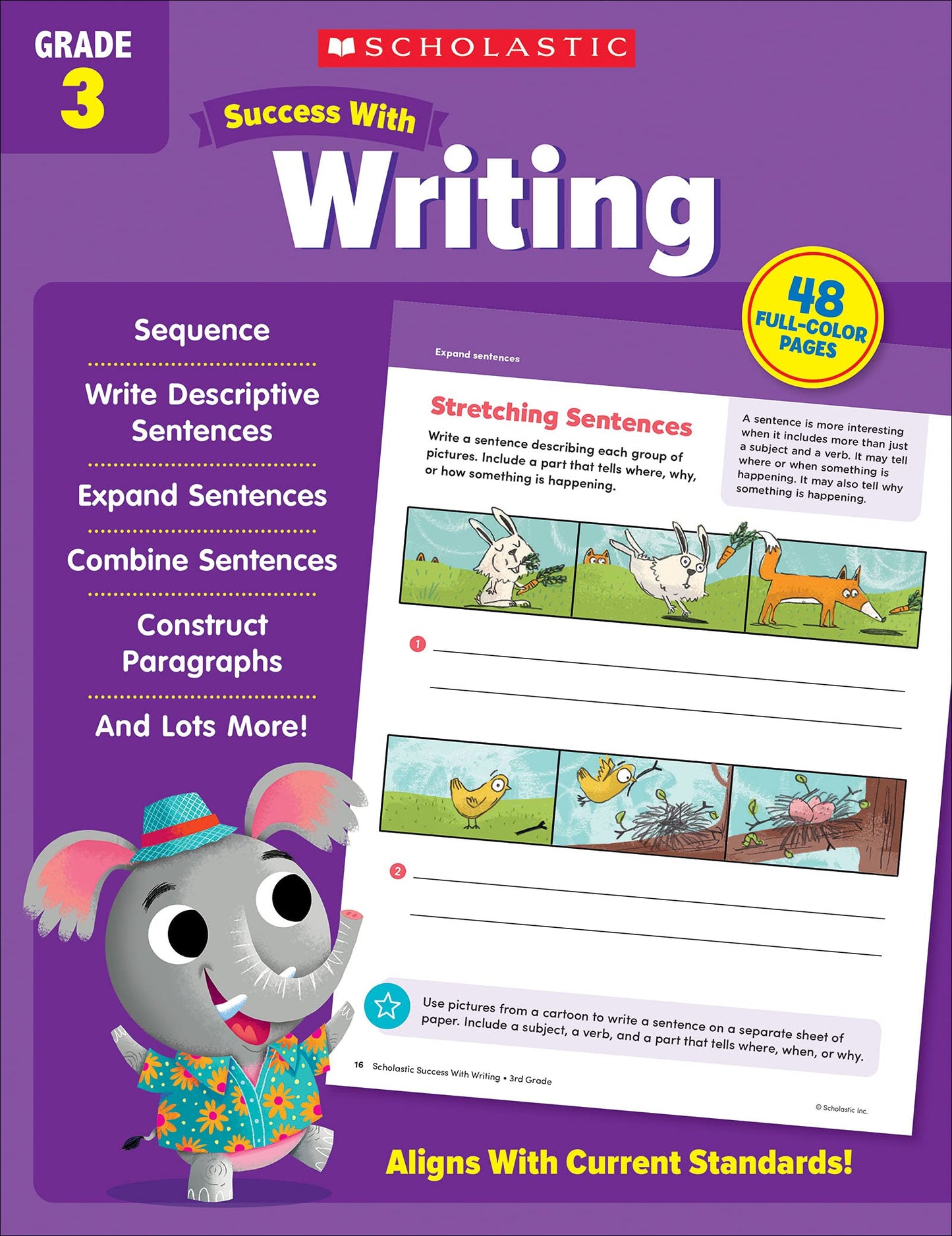 Libro: Scholastic Success with Writing Grade 3 Workbook