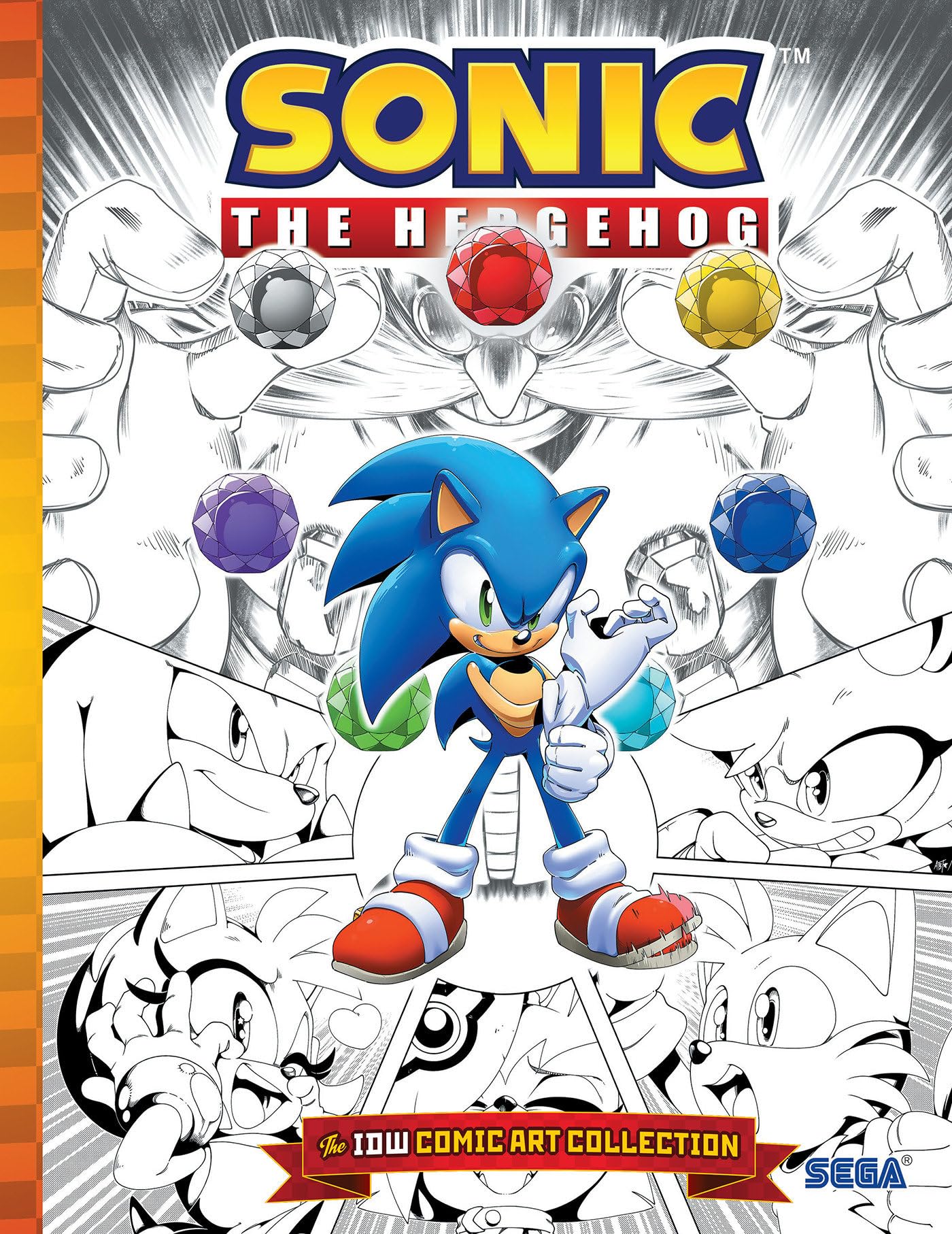 Libro: Sonic the Hedgehog: The IDW Comic Art Collection