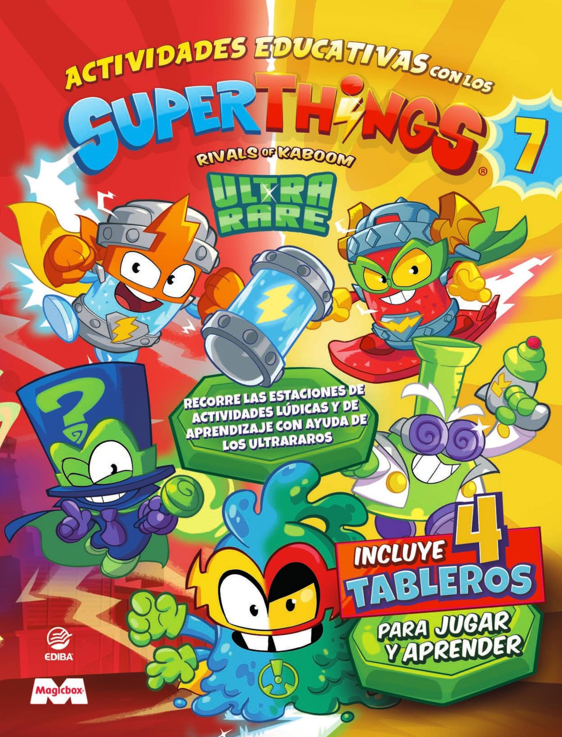 Libro: Actividades Educativas con los Superthings - Legends