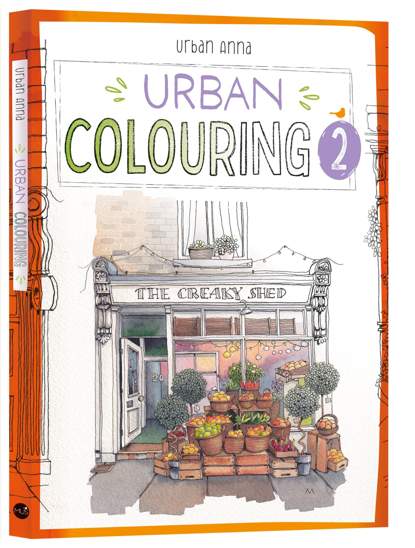 Libro: BBNC Uitgevers Urban Colouring 2.