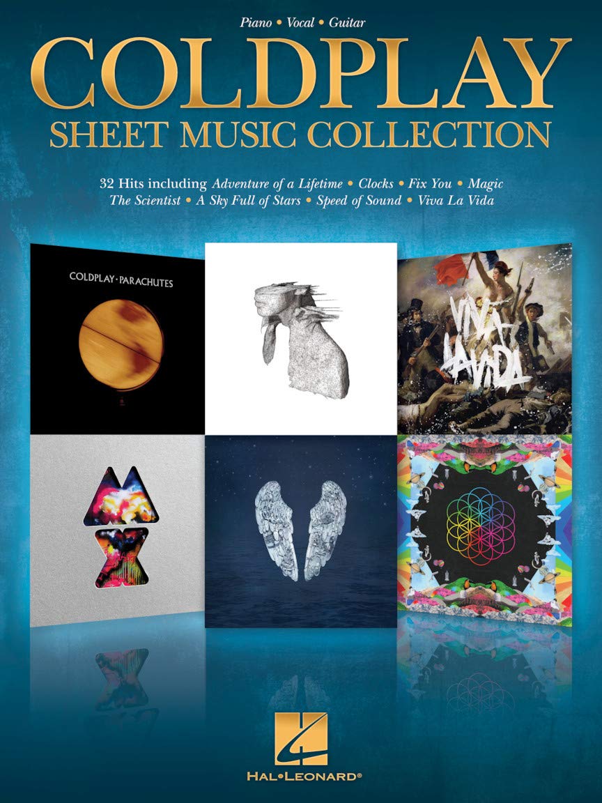 Libro: Coldplay Sheet Music Collection | Piano/Vocal/Guitar Songbook with Chords and Lyrics | 32 Greatest Hits | Music Book for Beginners, Teachers, and Fans | Play Coldplay Songs for Practice or Performance