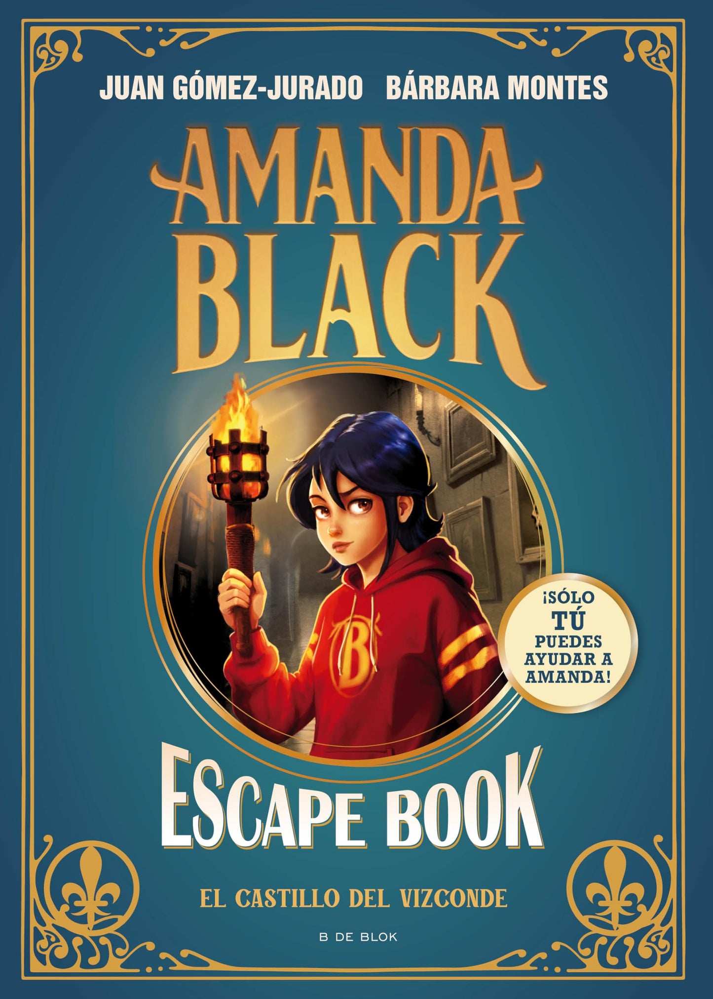 Libro: Amanda Black - Escape Book: El castillo del Vizconde: ¡Un libro lleno de enigmas y acertijos para resolver! (Juan Gómez-Jurado y Bárbara Montes)