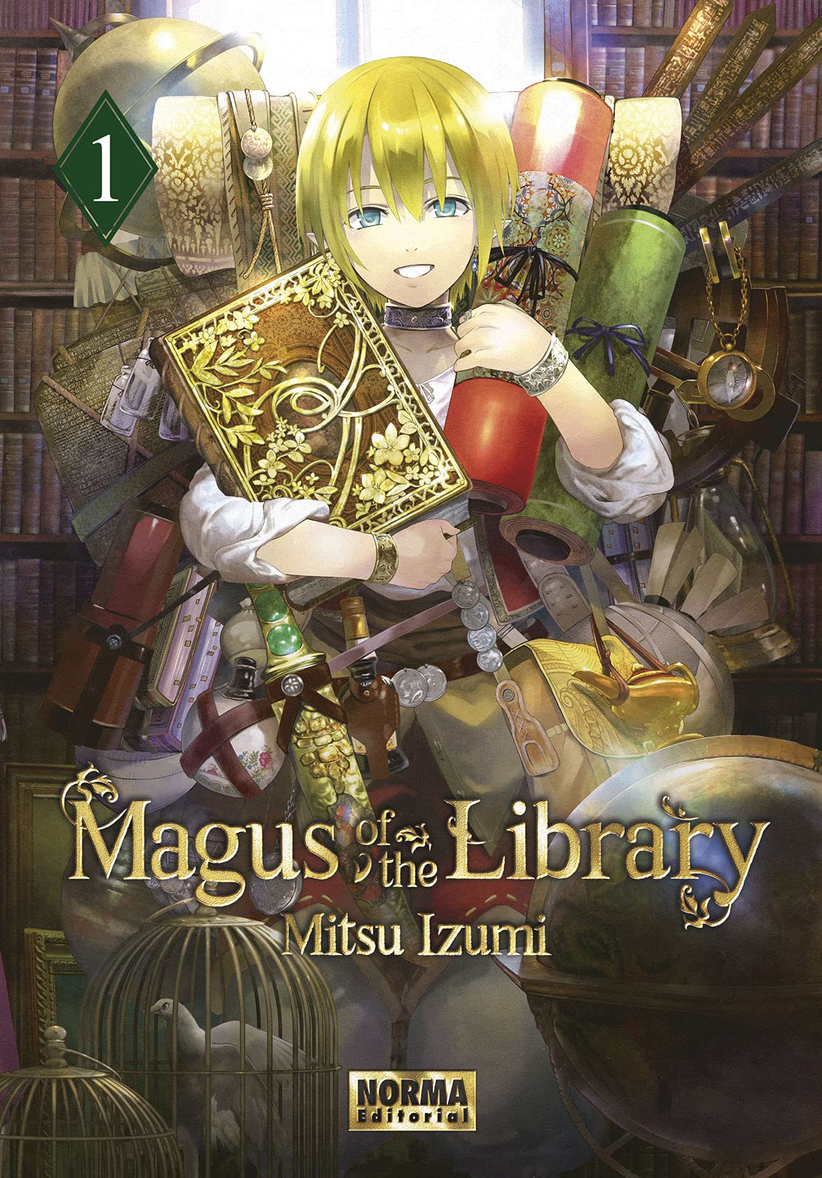 Libro: Magus Of The Library 01: 1ª edicion Postal (SIN COLECCION)