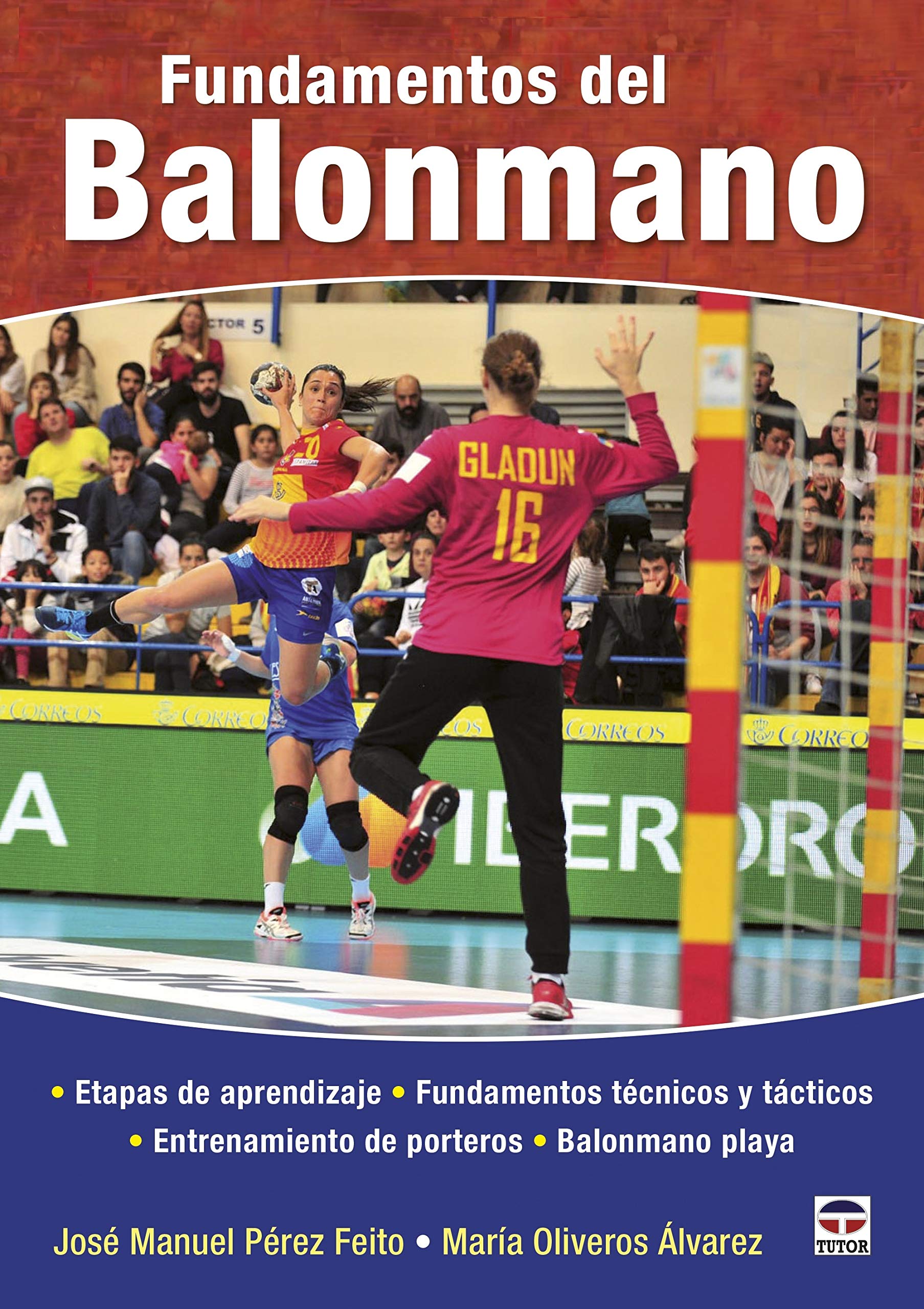 Libro: Fundamentos del balonmano: Etapas de aprendizaje, fundamentos técnicos y tácticos, entrenamiento de porteros, balonmano playa.