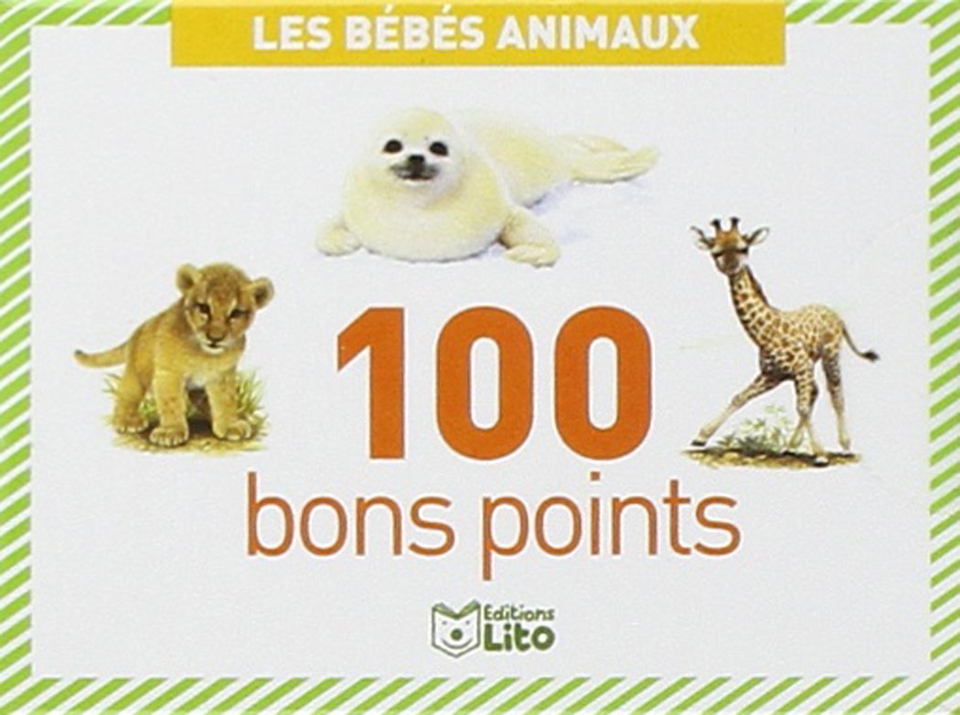 Libro: 100 BONS POINTS BEBES ANIMAUX