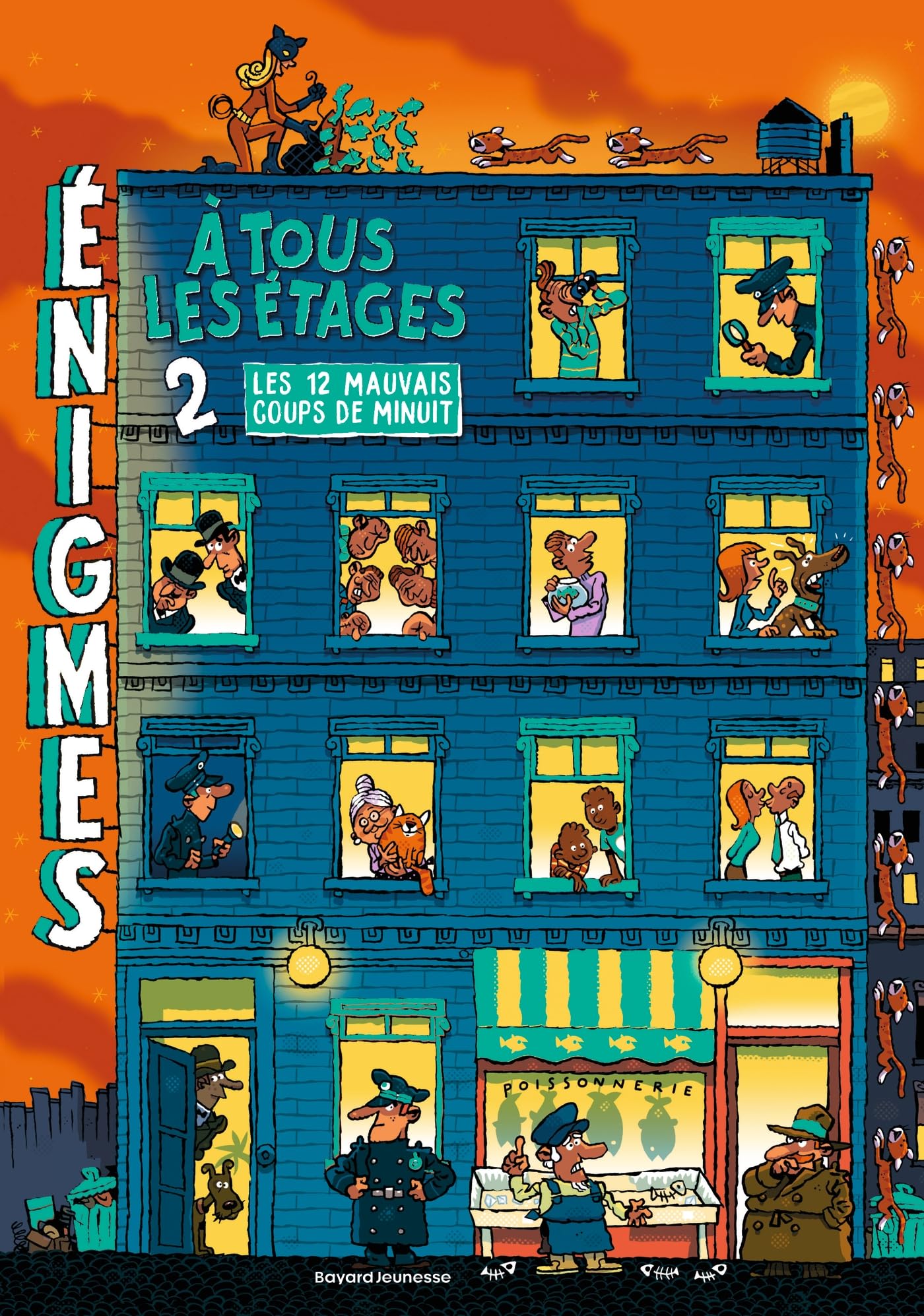 Libro: Énigmes à tous les étages, Tome 02: Les douze mauvais coups de minuit