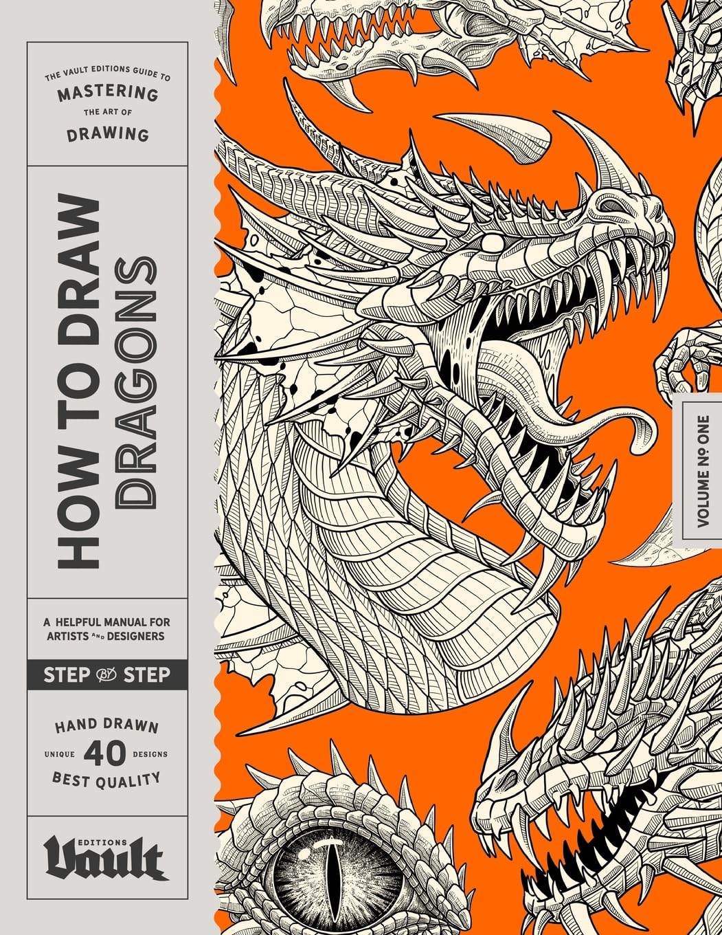 Libro: How to Draw Dragons: A Step-By-Step Guide to Drawing Traditional Japanese Tattoo Designs for Beginners and Experienced Artists (How to Draw series by Vault Editions)