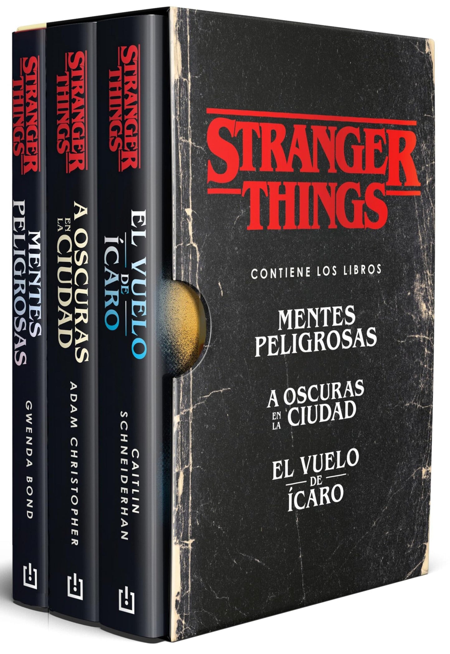 Estuche Stranger Things: (Contiene: Stranger Things: Mentes peligrosas | Stranger Things: A oscuras en la ciudad | Stranger Things: El vuelo de Ícaro) (Best Seller)