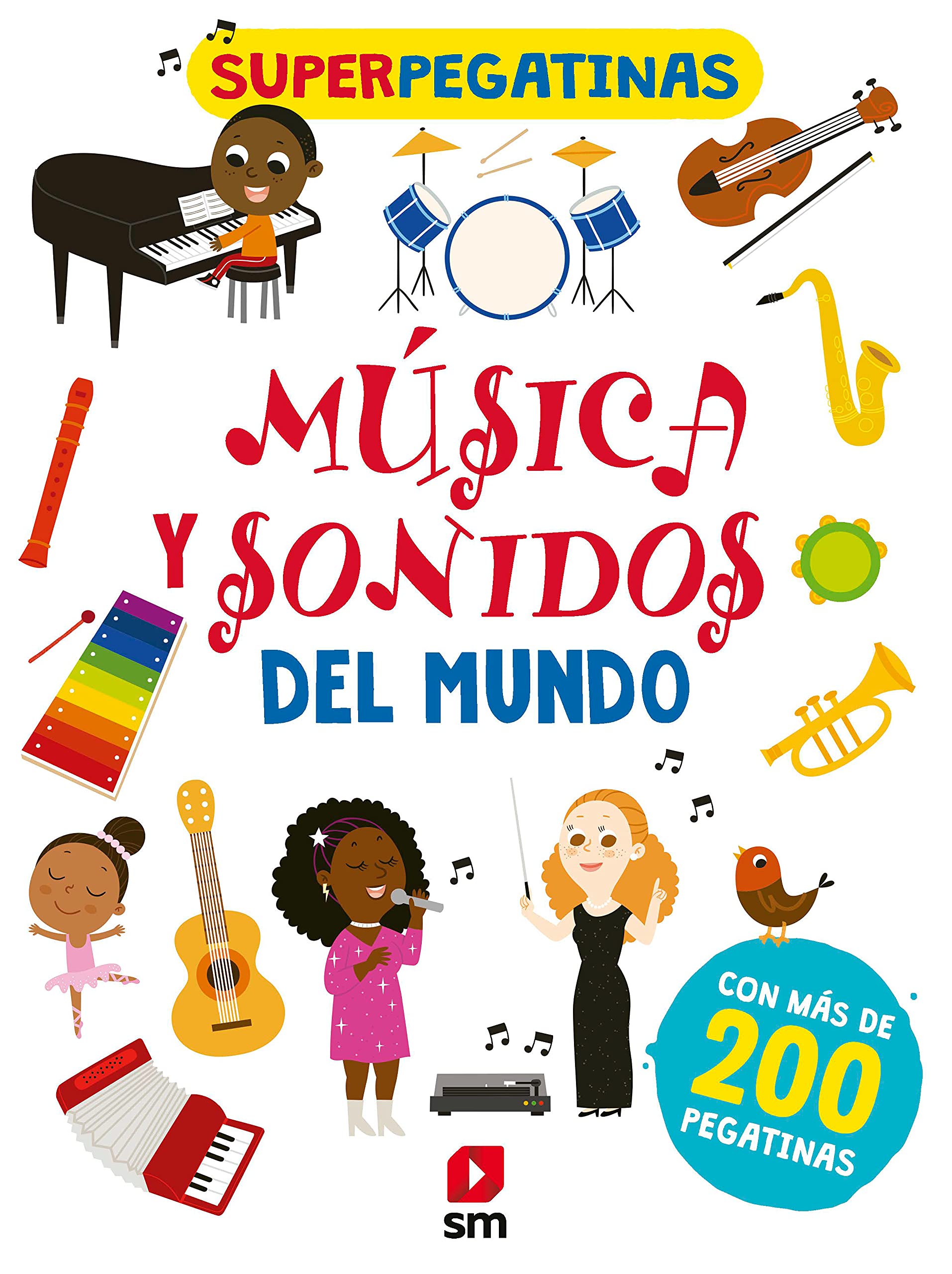 Libro: Música y sonidos del mundo (Superpegatinas)