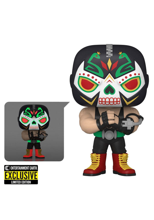 Funko Dia De Los DC POP! Heroes Bane Exclusivo Figura de Vinilo #412 [Glow-in-the-Dark]