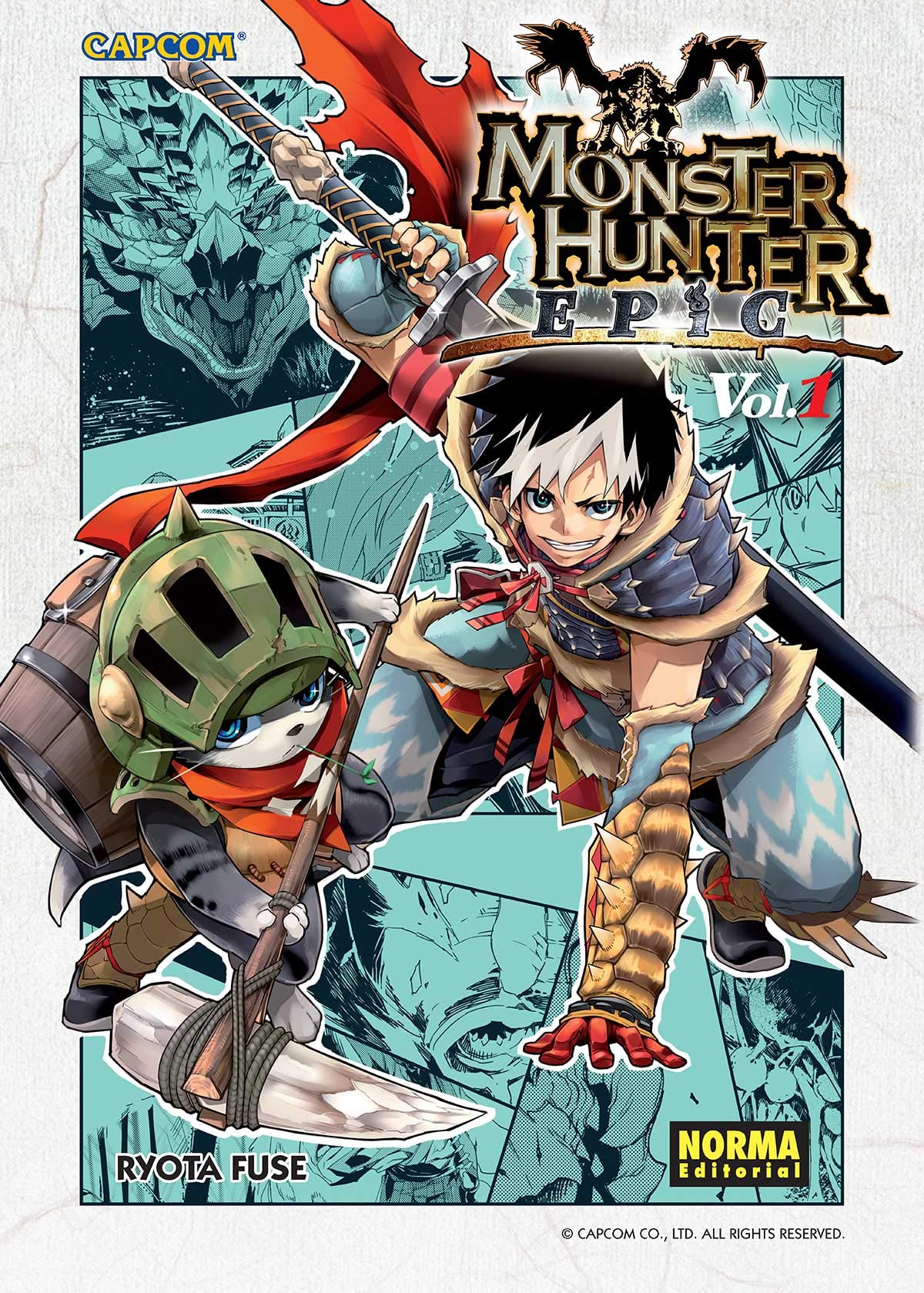Libro: Monster Hunter Epic 1 (SIN COLECCION)