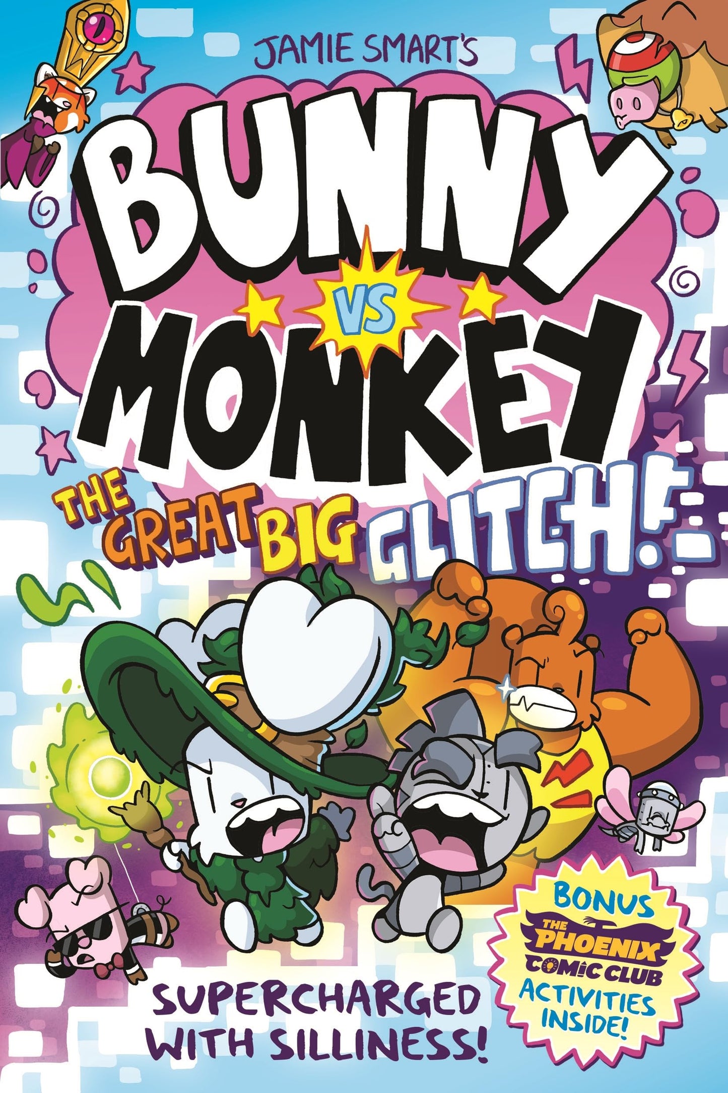 Libro: Bunny vs Monkey: The Great Big Glitch