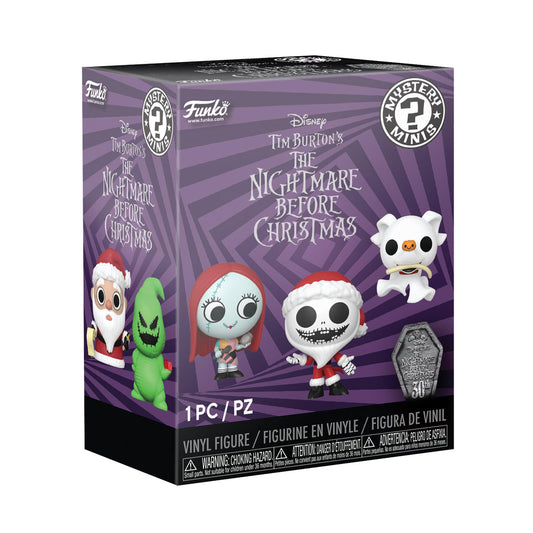 Funko Mystery Mini - Disney The Pesadilla Antes de Navidad 30th - 1 of 12 to Collect - Styles Vary - Disney: The Pesadilla Antes de Navidad