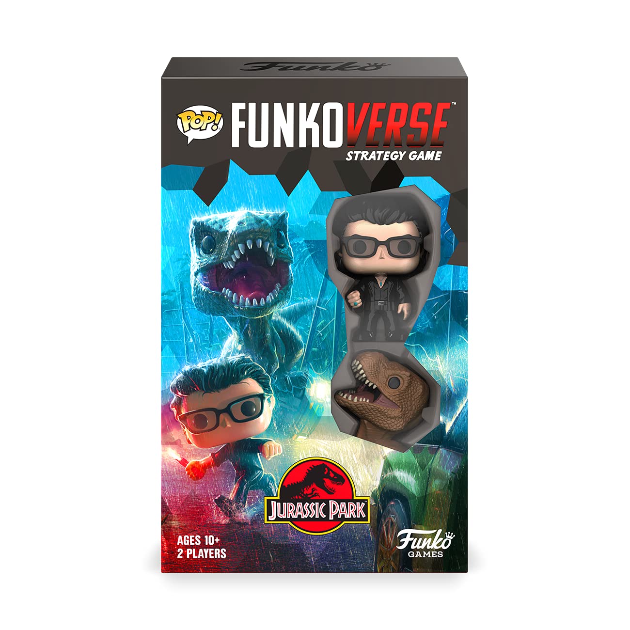 Funkoverse: Jurassic Park 101 Pack de 2 Board Game (Styles May Vary)