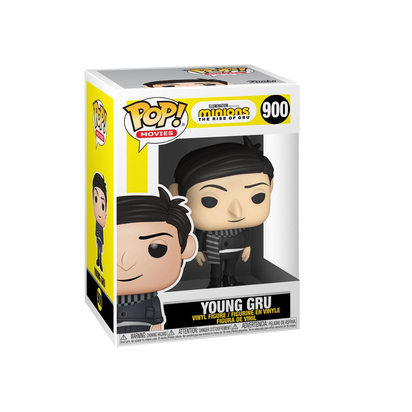 Funko Pop! Películas: Minions: The Rise of Gru - Young Gru, Multicolor, 3.75 Pulgadas