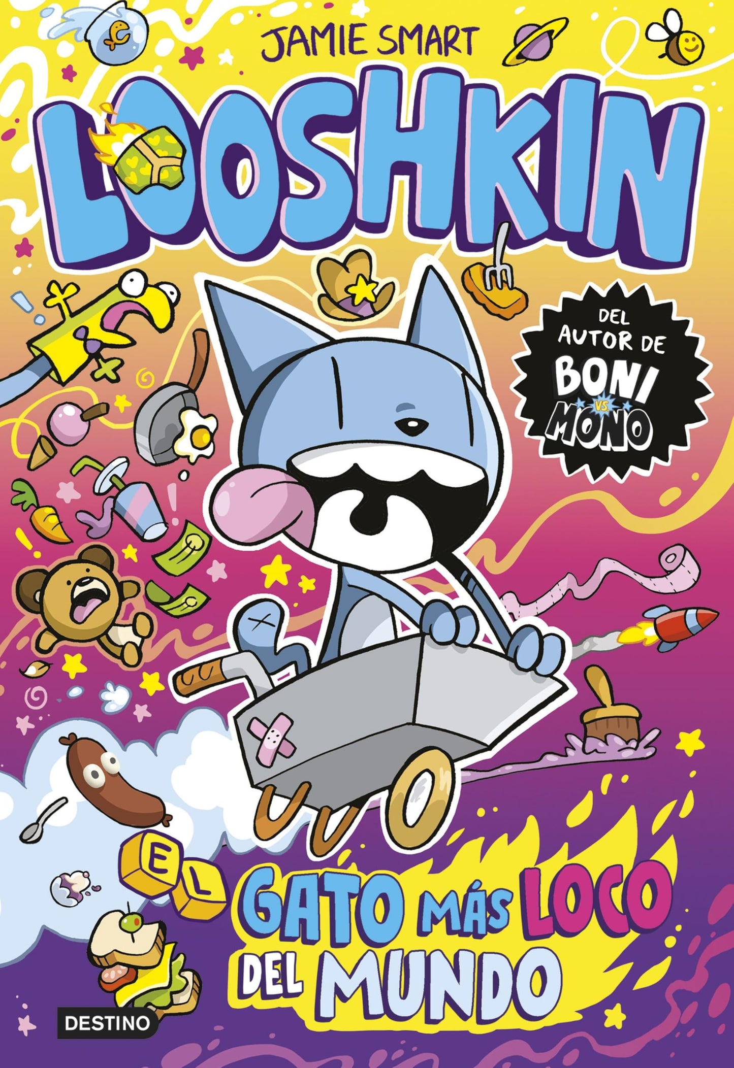 Looshkin 1. El gato más loco del mundo (Boni vs. Mono)