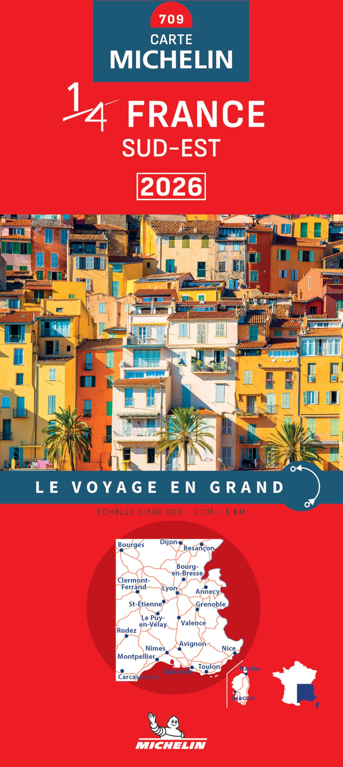 Libro: Carte Nationale France Sud-Est 2026