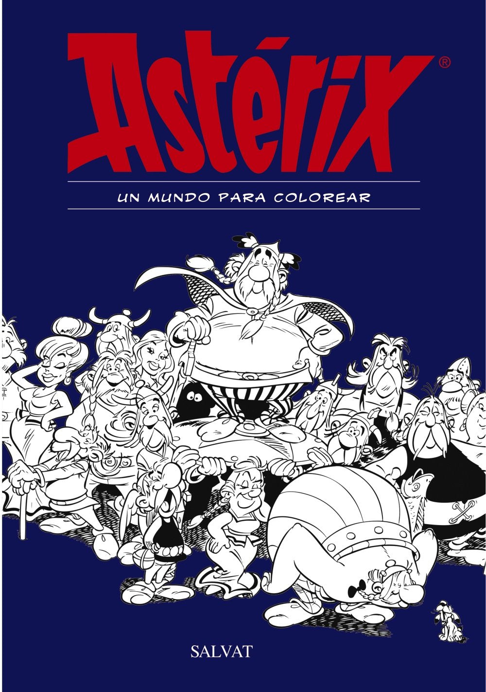 Libro: Astérix. Un mundo para colorear