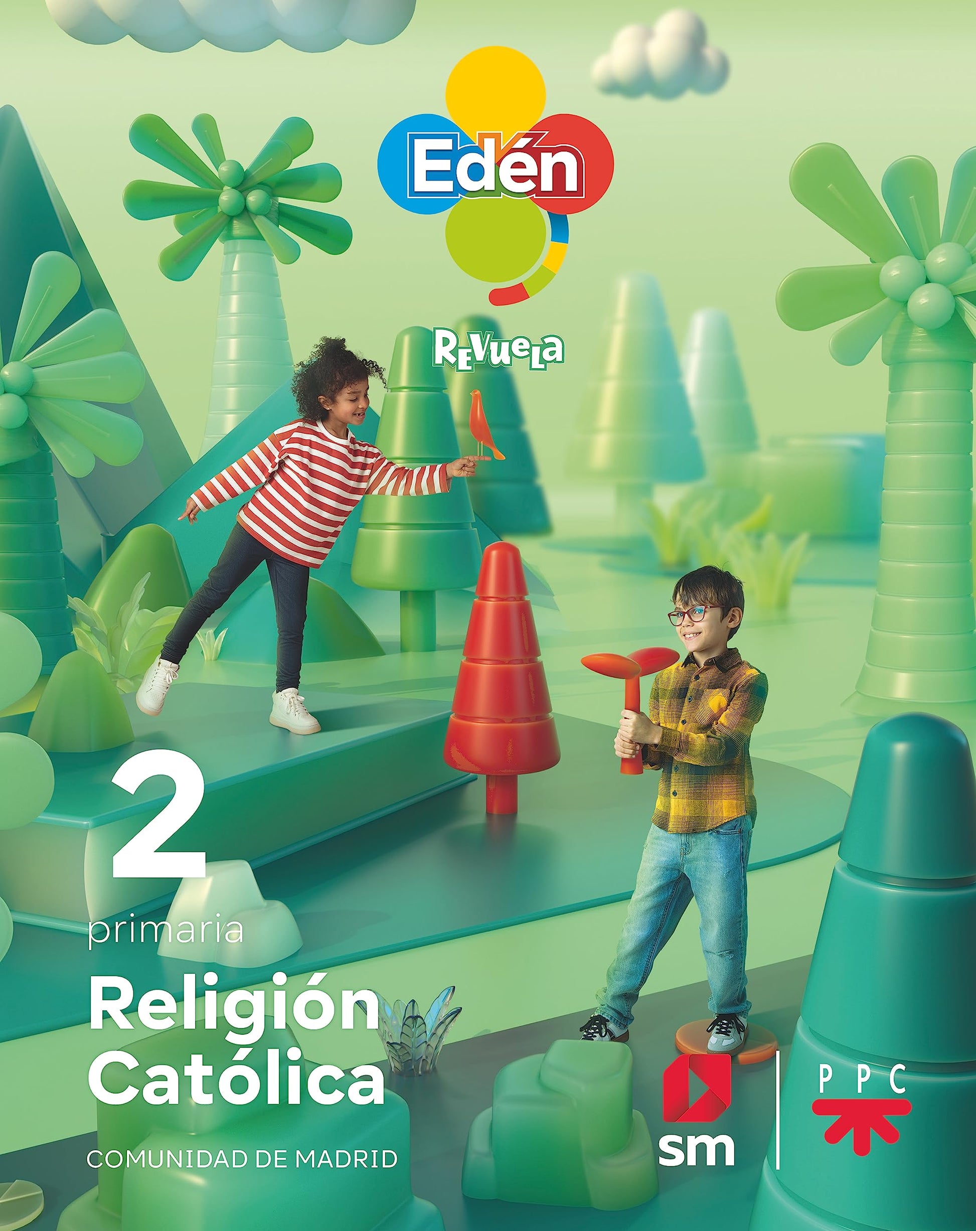 Libro: Religión católica. 2 Primaria. Edén. Revuela. Comunidad de Madrid