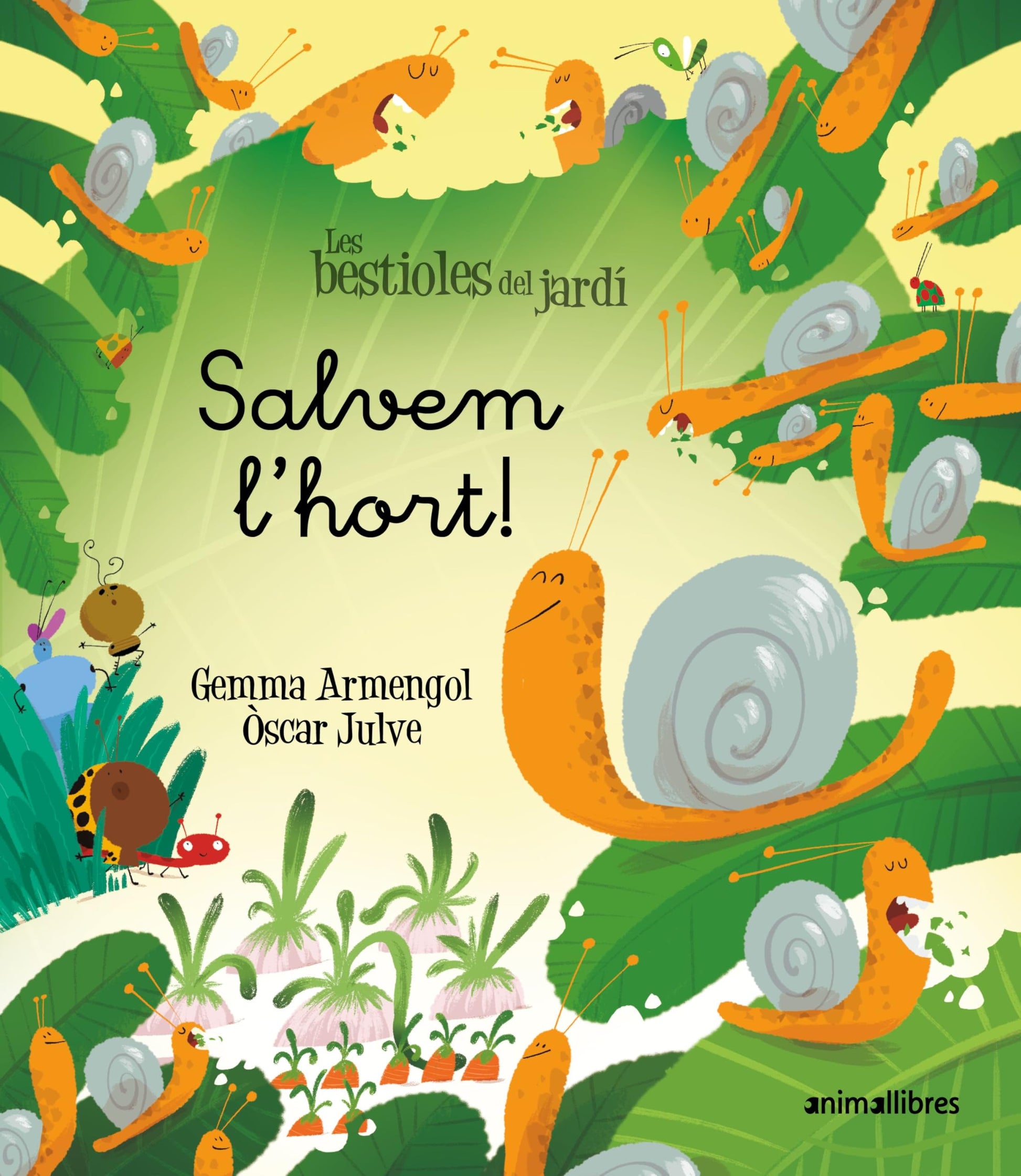 Libro: Salvem l'hort! (Les bestioles del jardí)