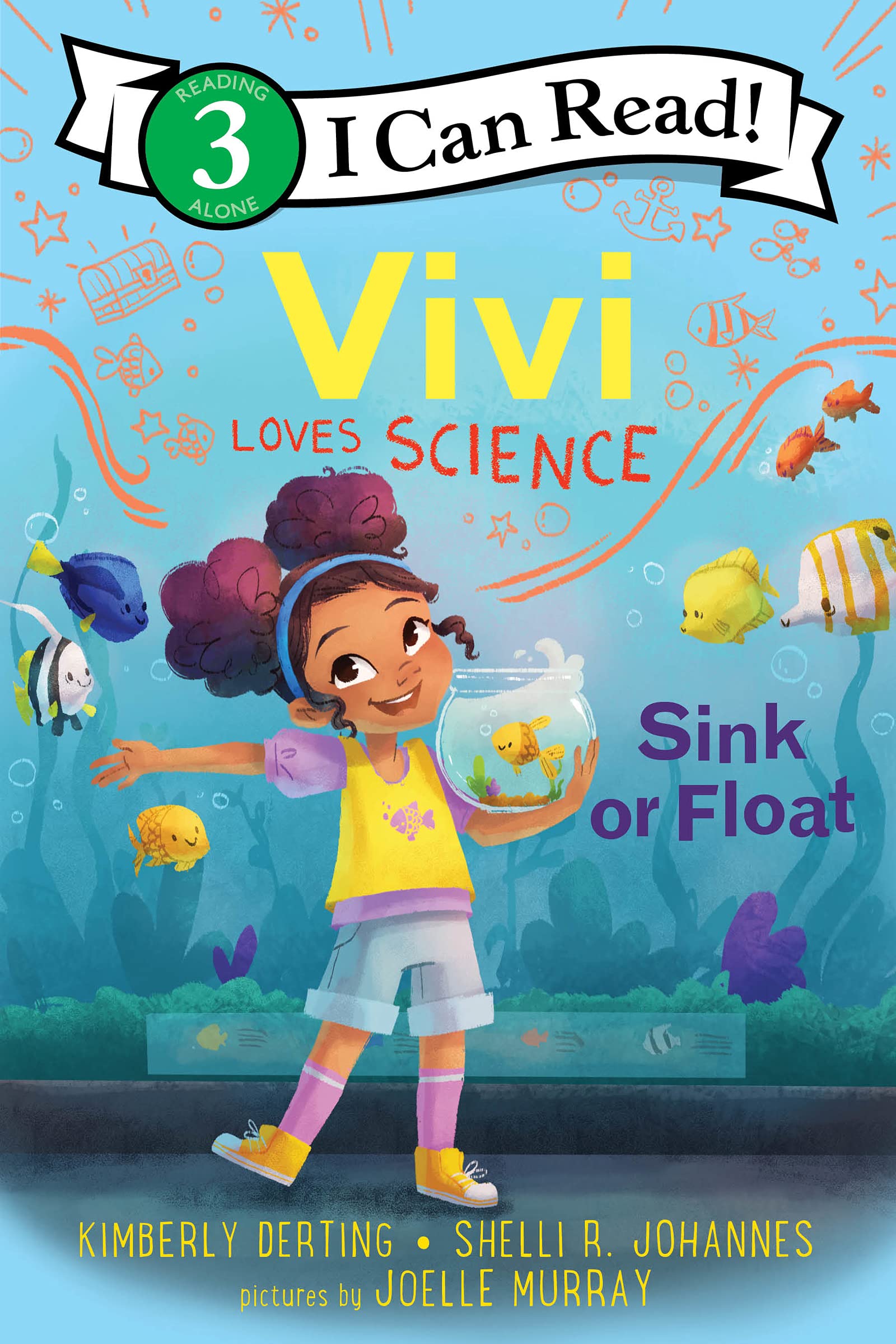 Libro: Vivi Loves Science: Sink or Float: A Level 3 I Can Read STEM book where Vivi explores density and buoyancy at the aquarium―ages 4-8, with activities and an experiment (I Can Read Level 3)