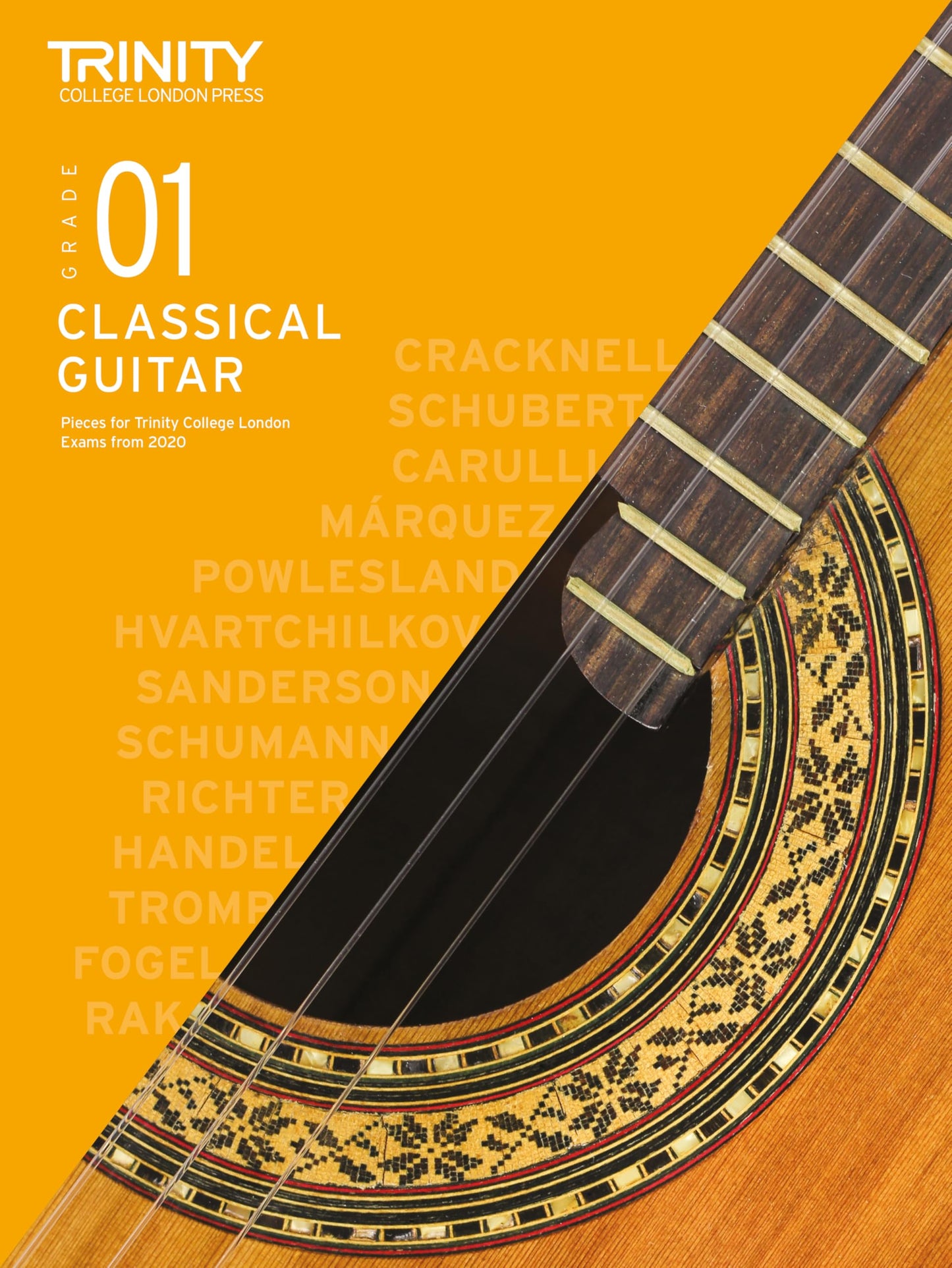 Libro: Trinity College London Classical Guitar Exam Pieces 2020-2023: Grade 1