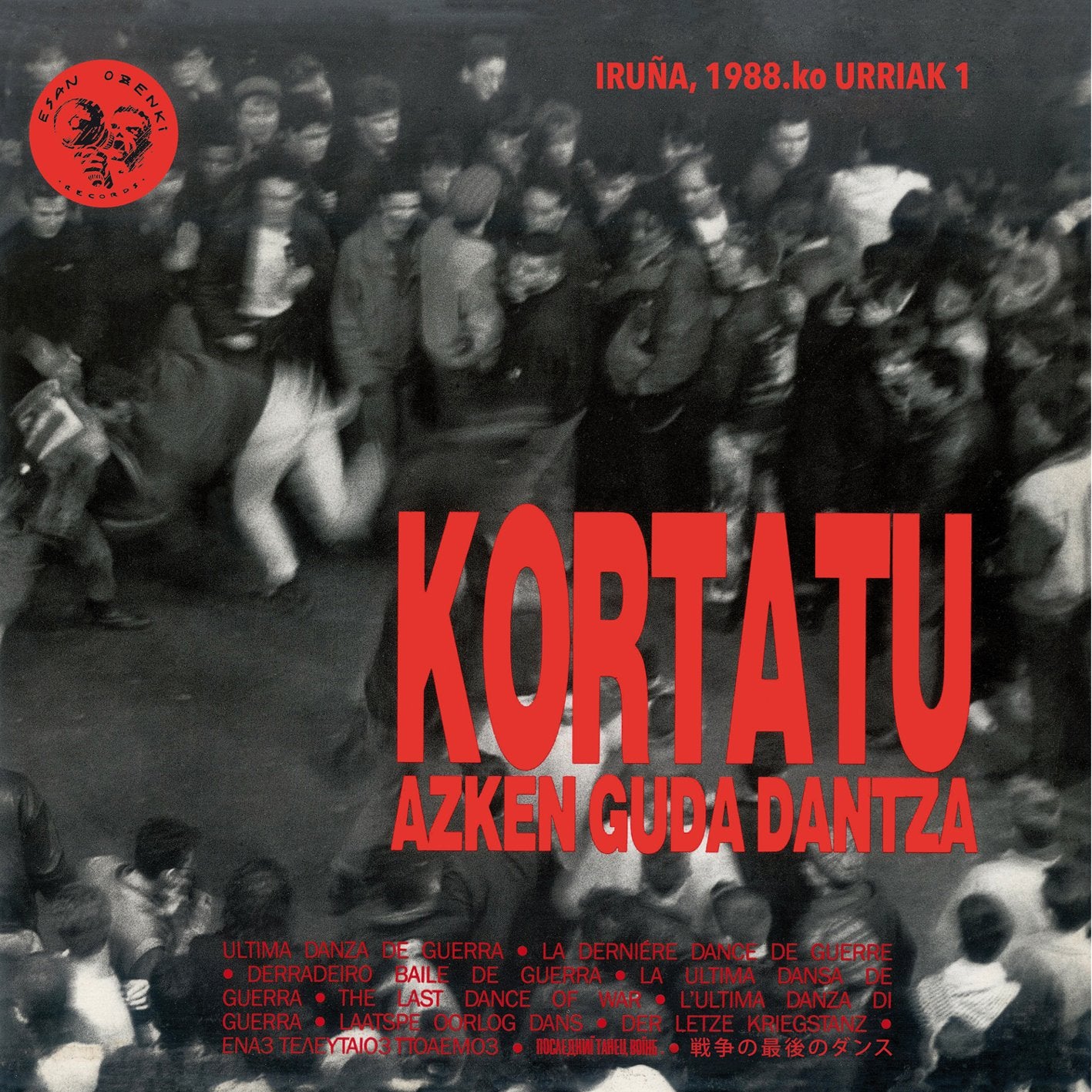 Libro: (2lp) Kortatu * Azken Guda Dantza