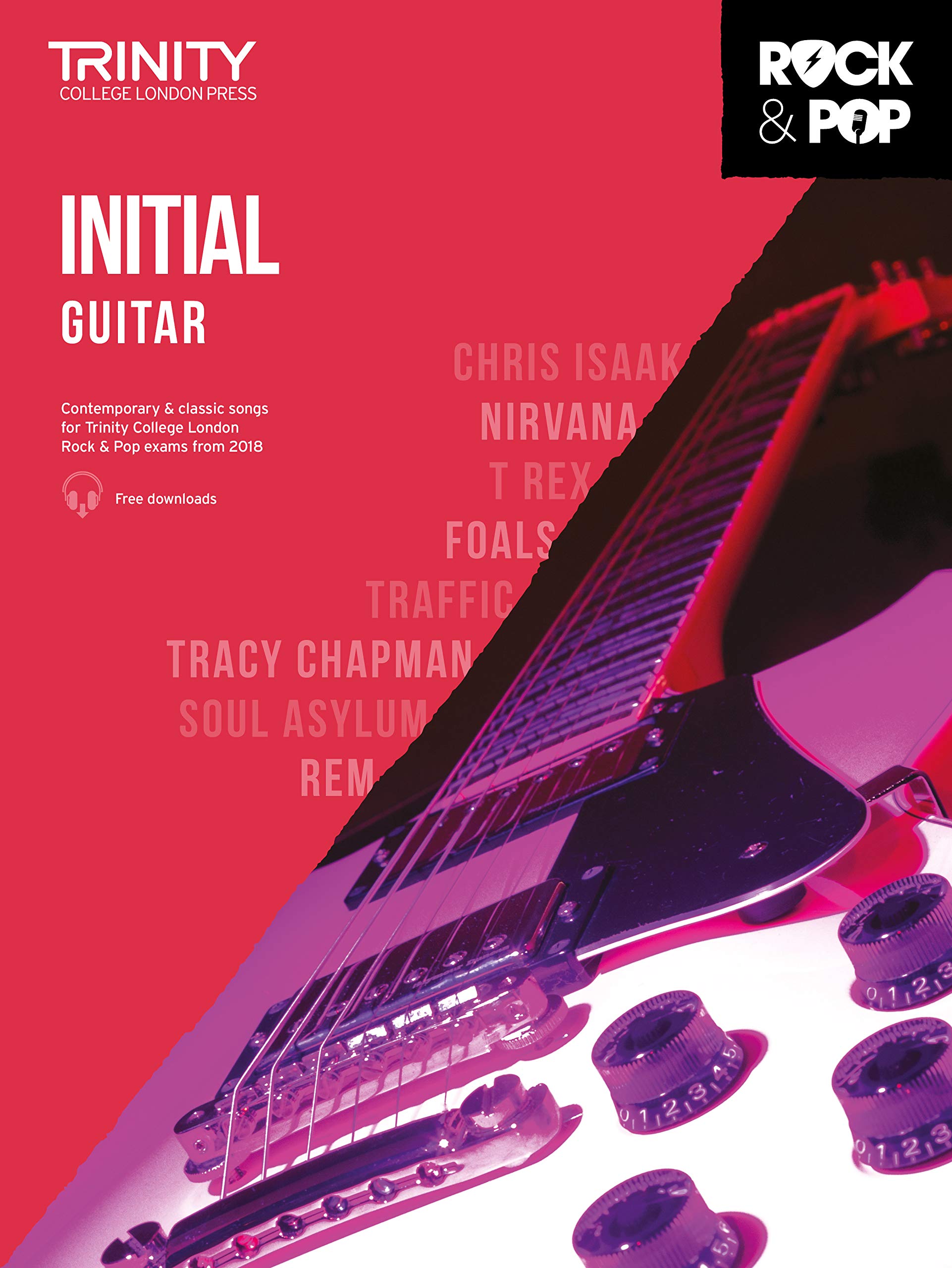 Libro: Trinity Rock & Pop 2018 Guitar Initial