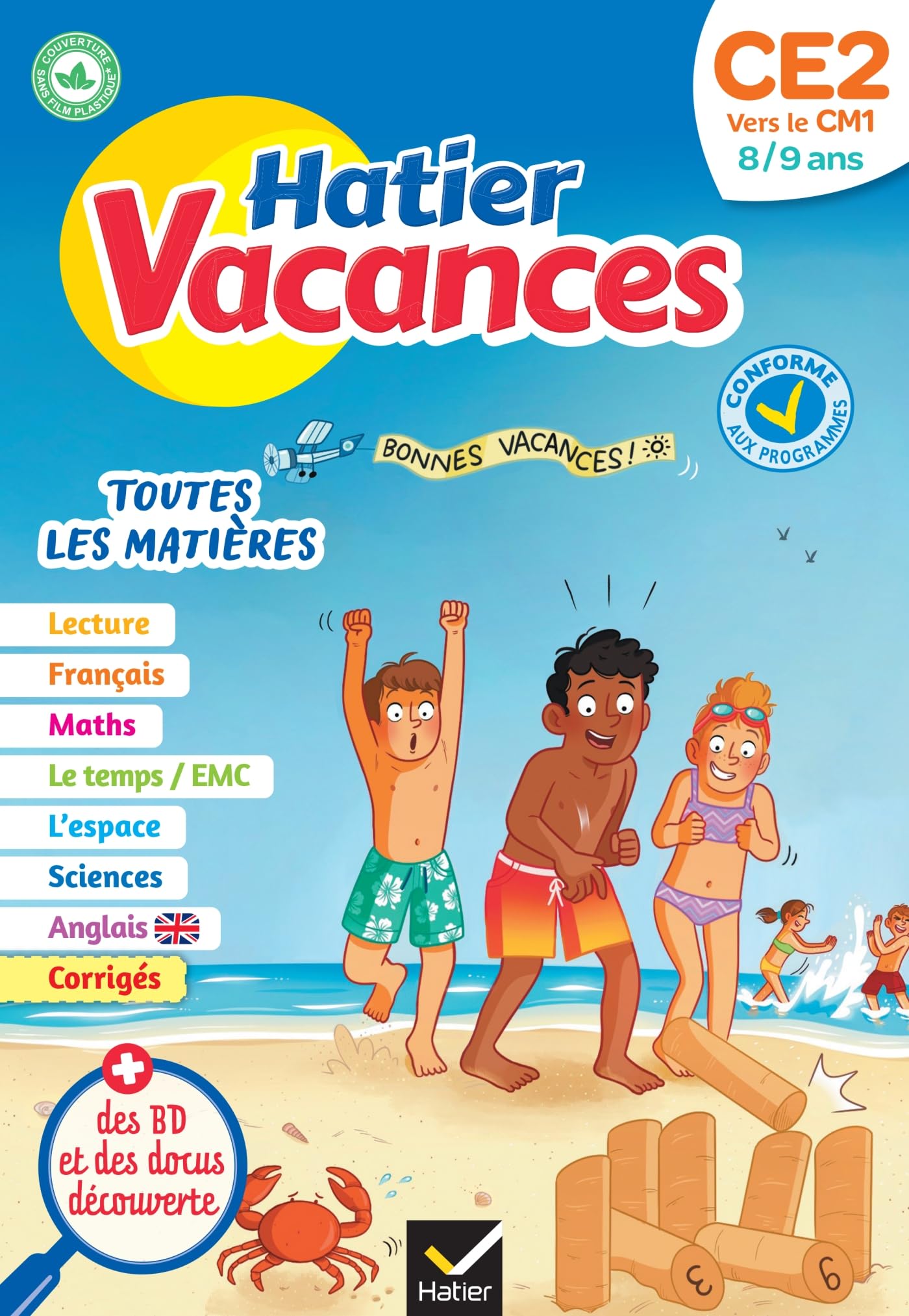 Libro: Hatier vacances du CE2 vers le CM1: Toutes les matières