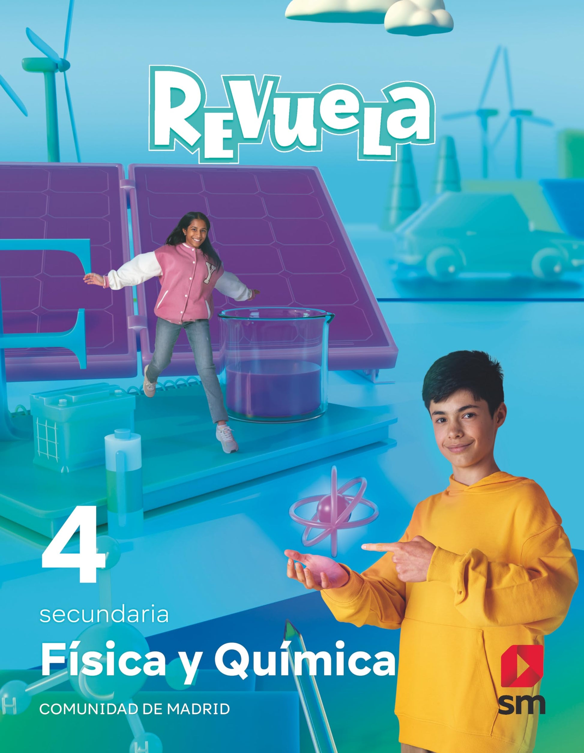 Libro: Física y Química. 4 Secundaria. Revuela. Comunidad de Madrid