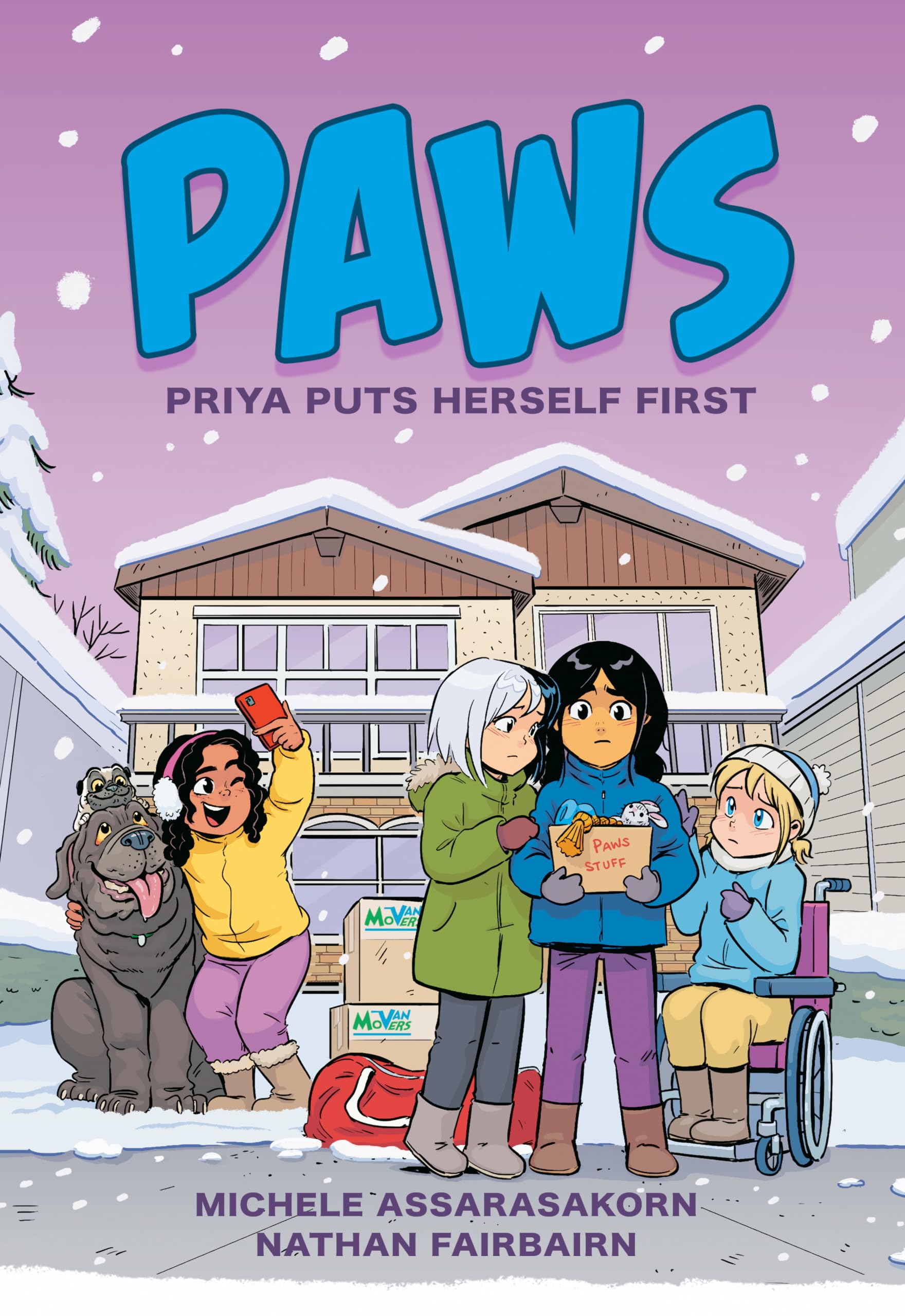 Libro: PAWS: Priya Puts Herself First: A Graphic Novel