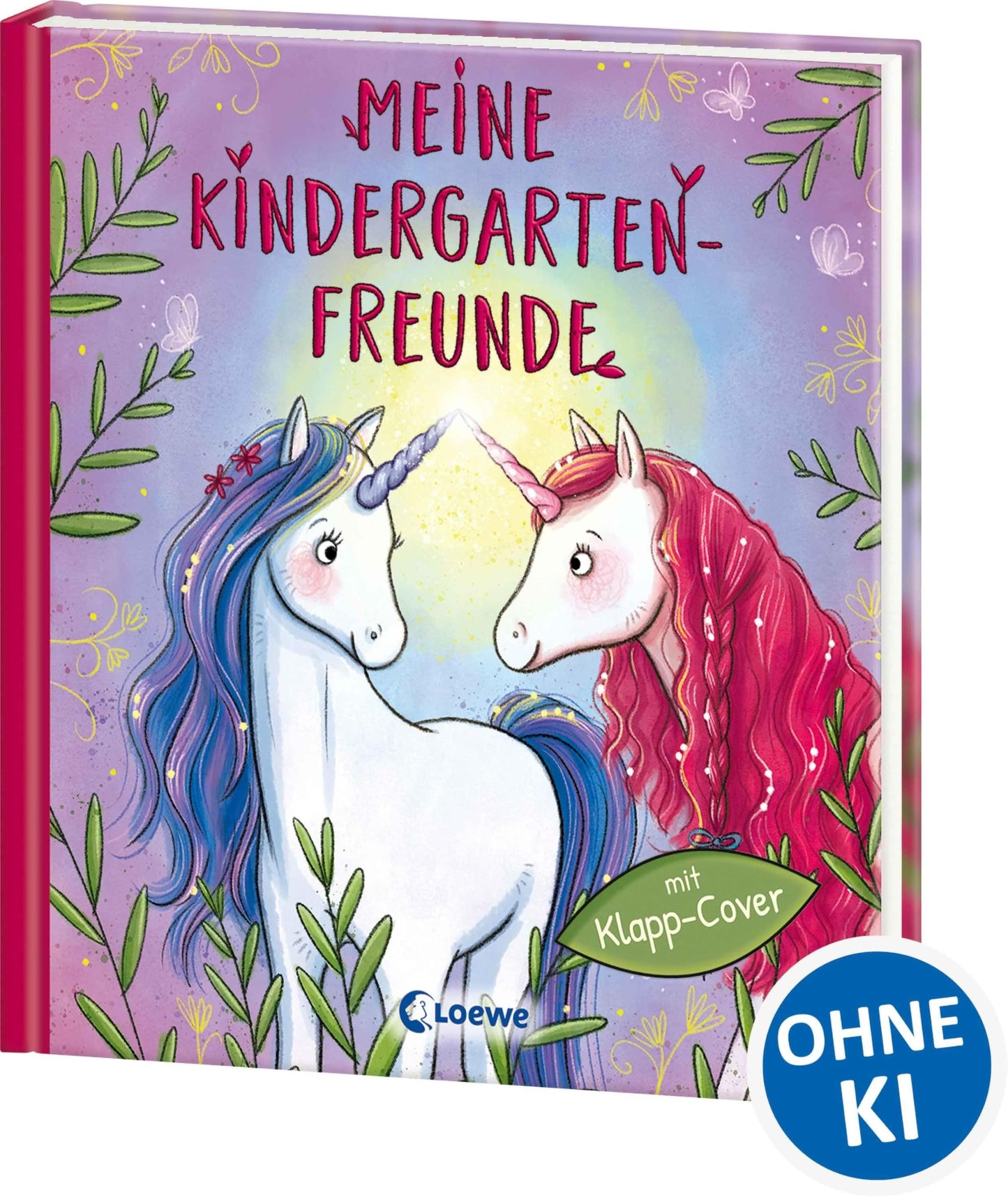 Libro: Meine Kindergarten-Freunde (Einhörner): Freundebuch, Eintragbuch, Poesiealbum mit Wendecover für Kinder ab 3 Jahre
